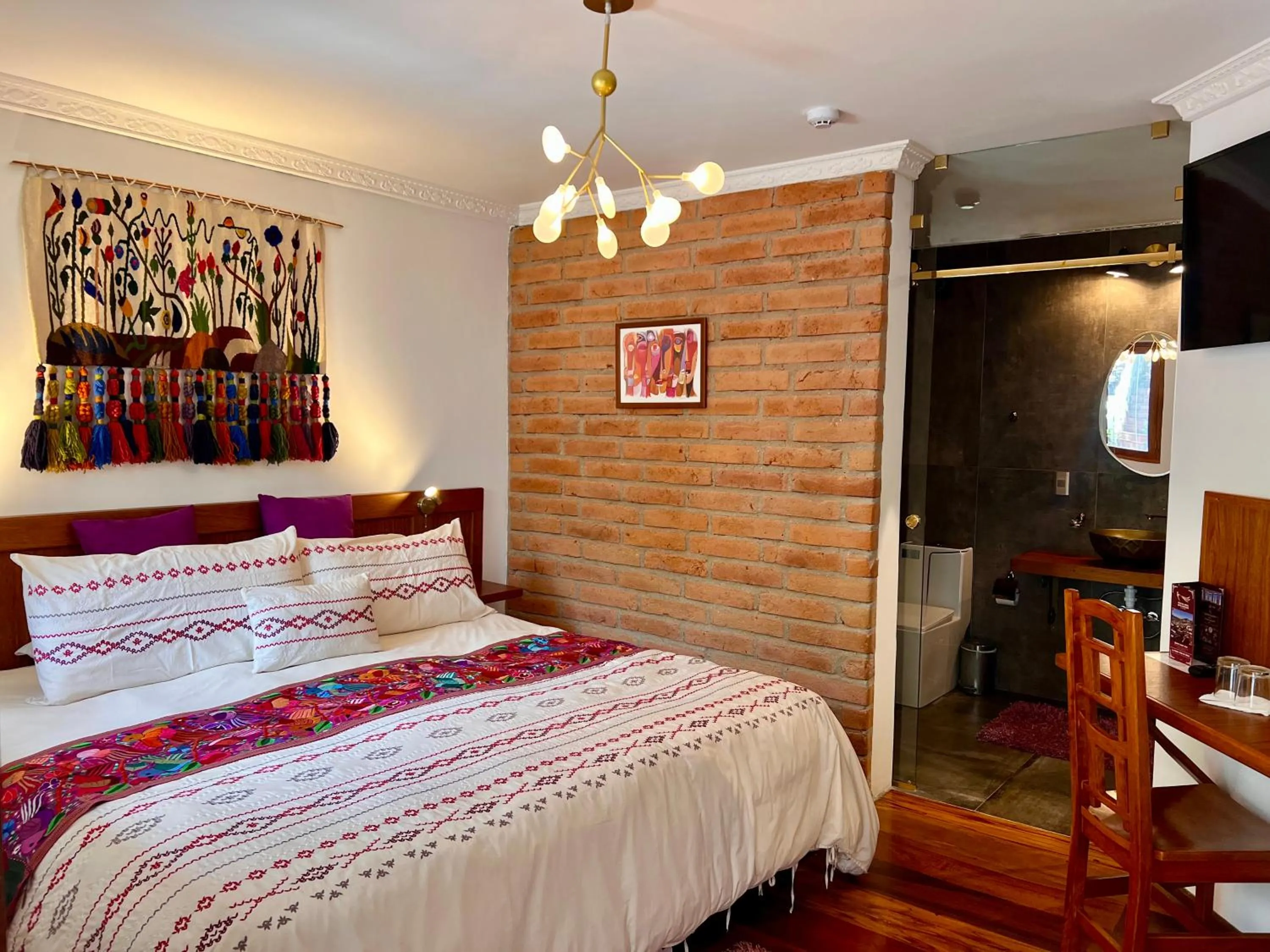 Bed in Vista del Angel Hotel Boutique