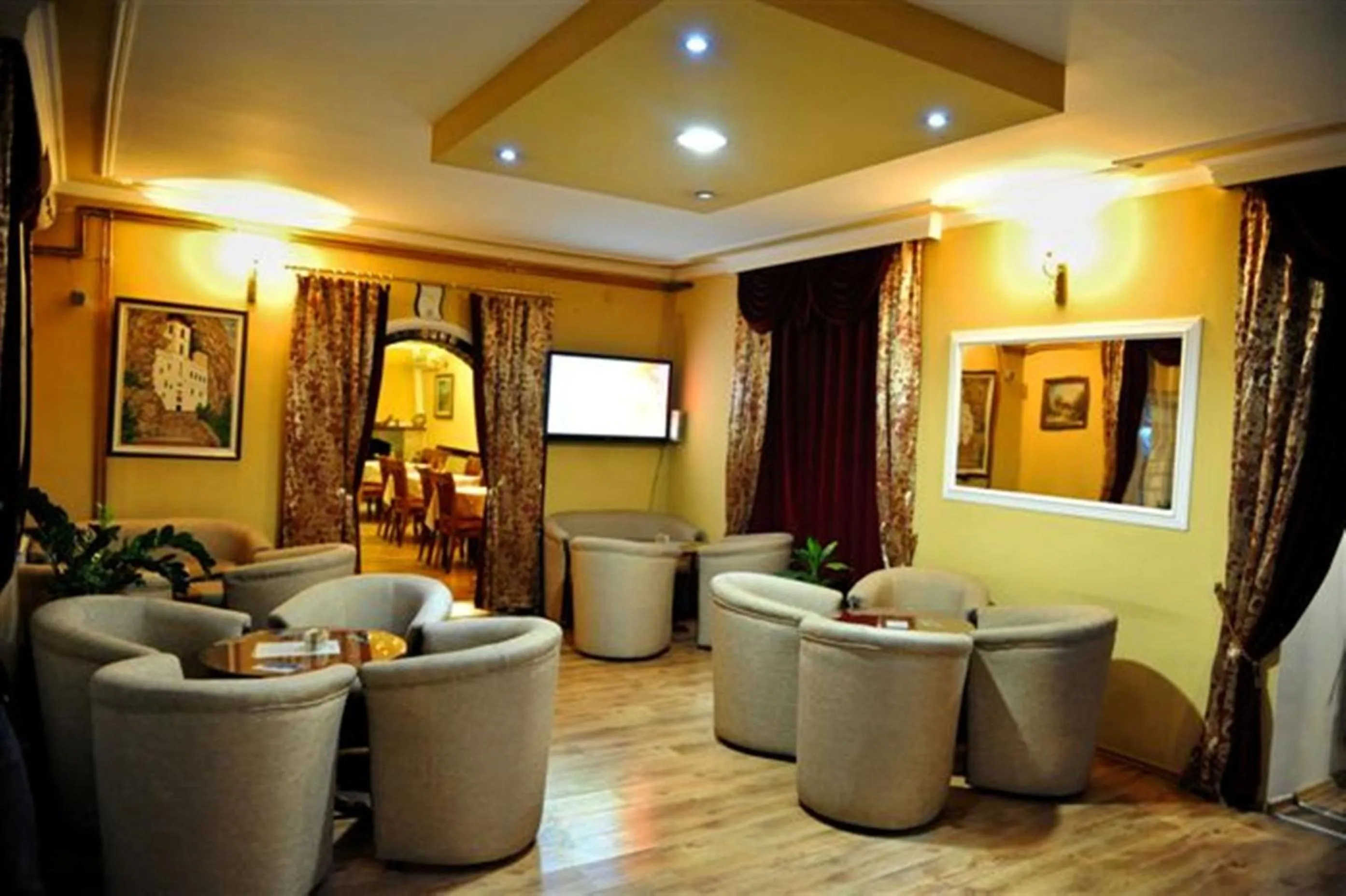 Lounge or bar in Hotel Evropa