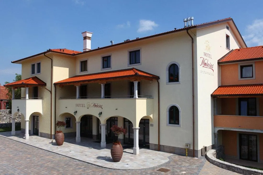 Facade/entrance in Hotel Malovec