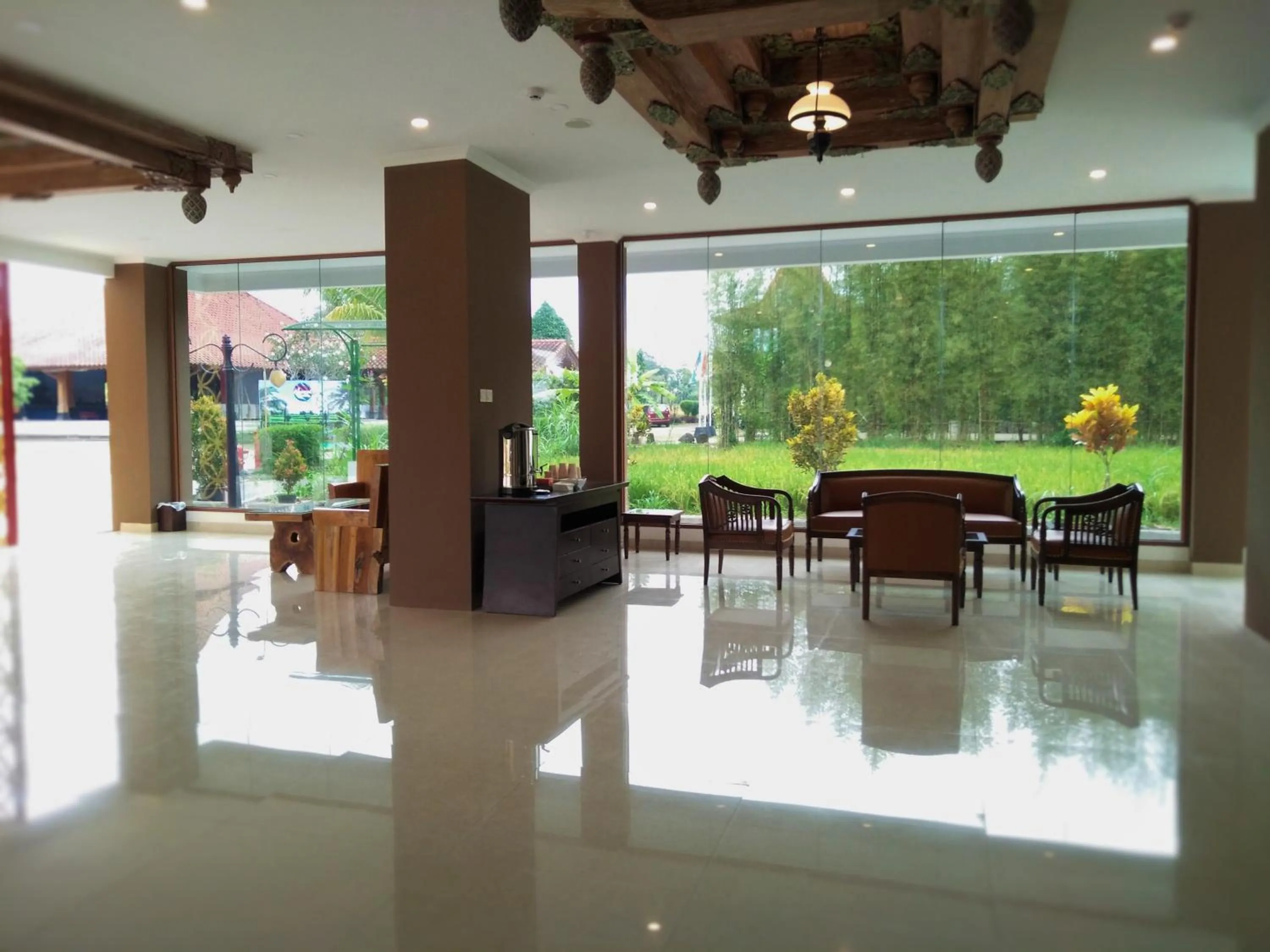 Lobby or reception in Java Village Resort Yogyakarta