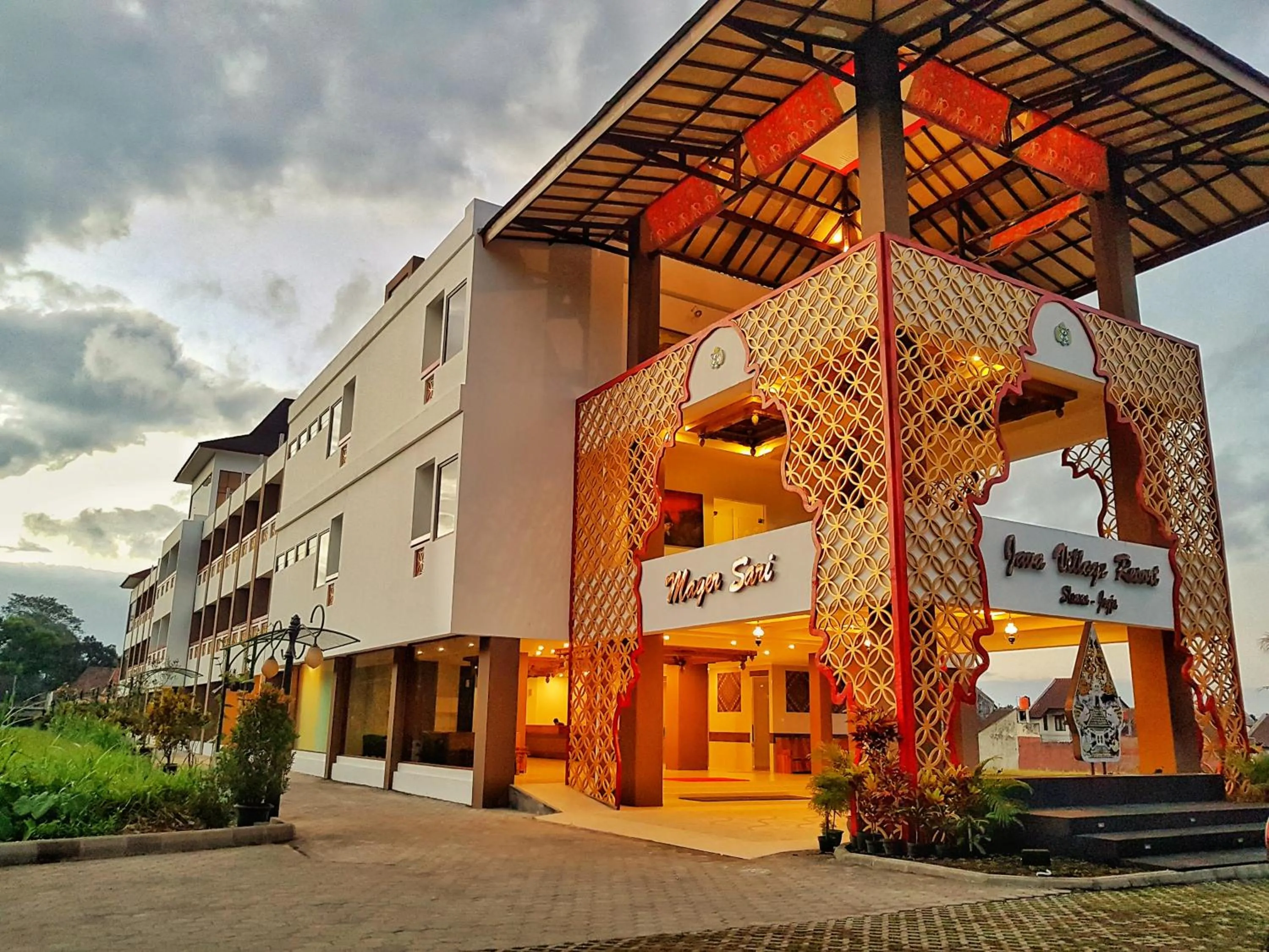 Property building in Java Village Resort Yogyakarta