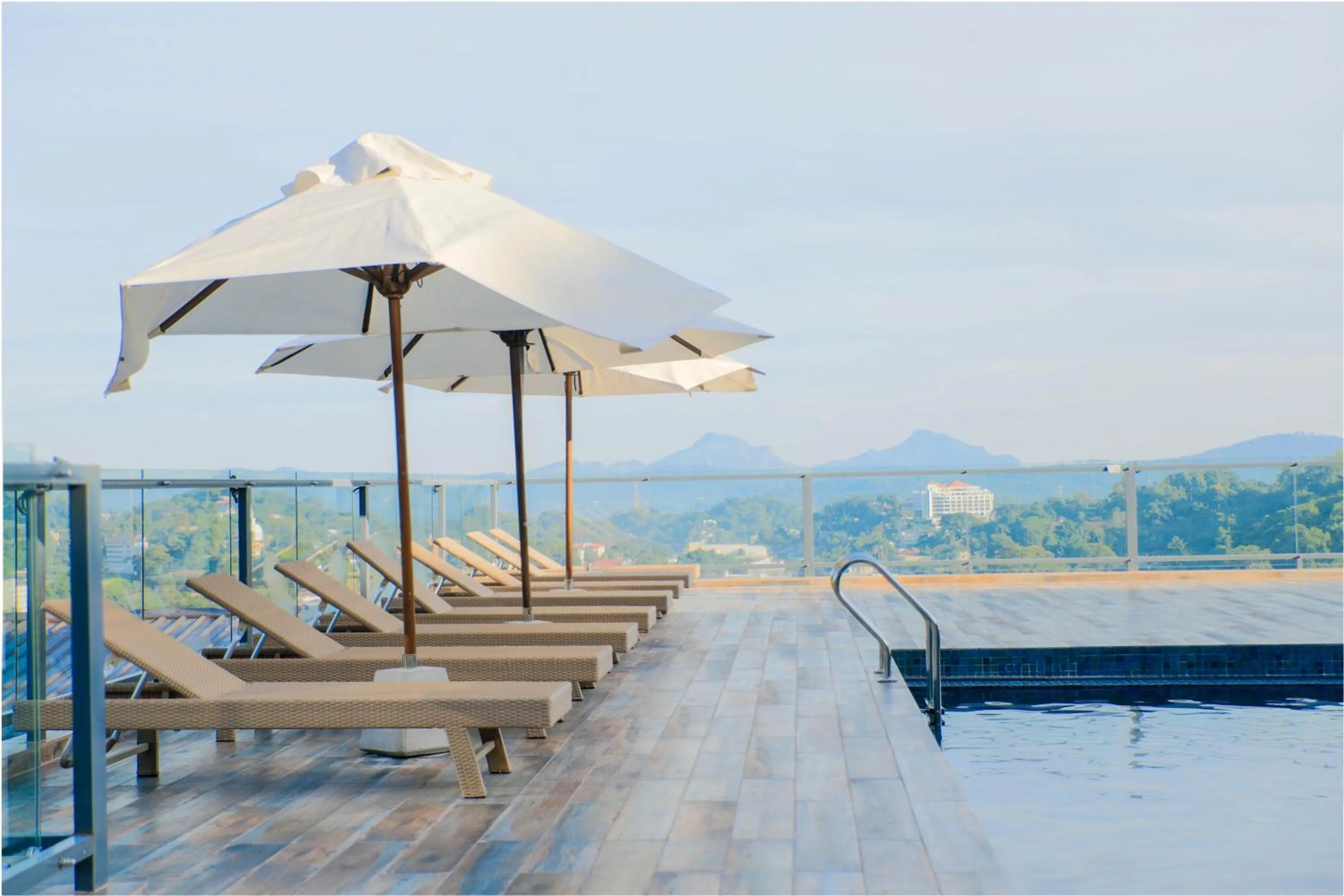 Pool view in Oak Ray Heritage Hotel