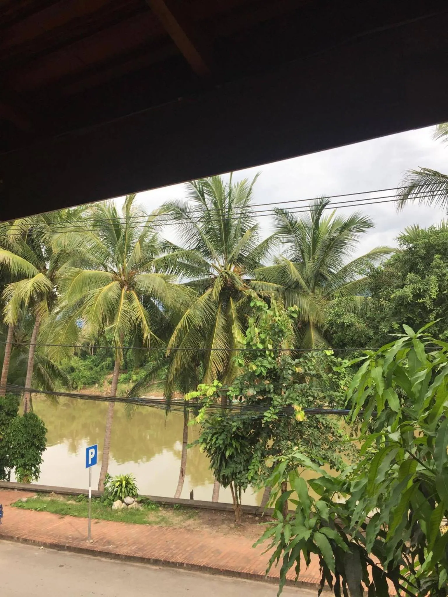 Twin Room with Balcony River View in Luang Prabang Golden Lotus Villa River View