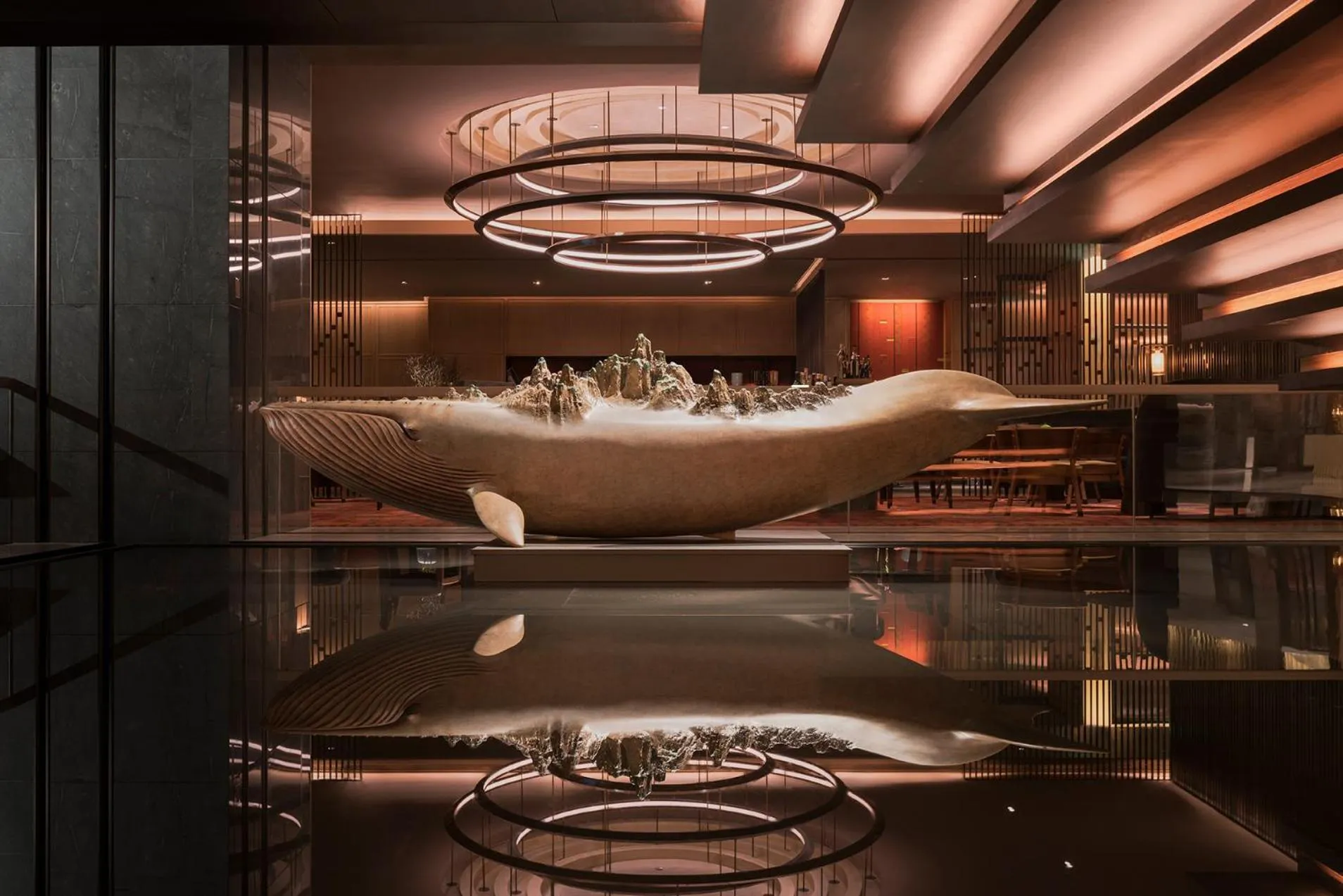 Lobby or reception in Grand Hyatt Changsha