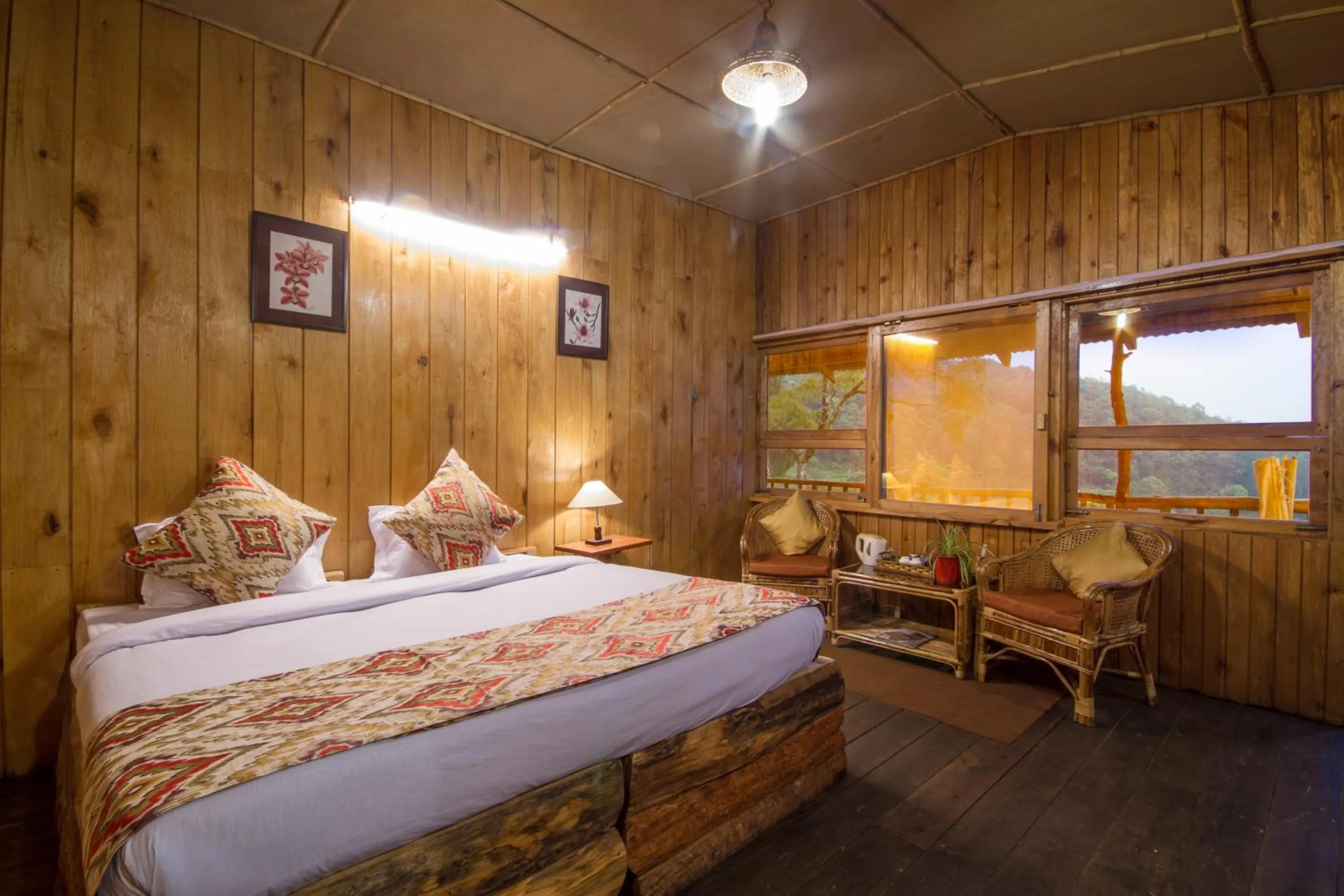 Bed in Munlom Nature Resort