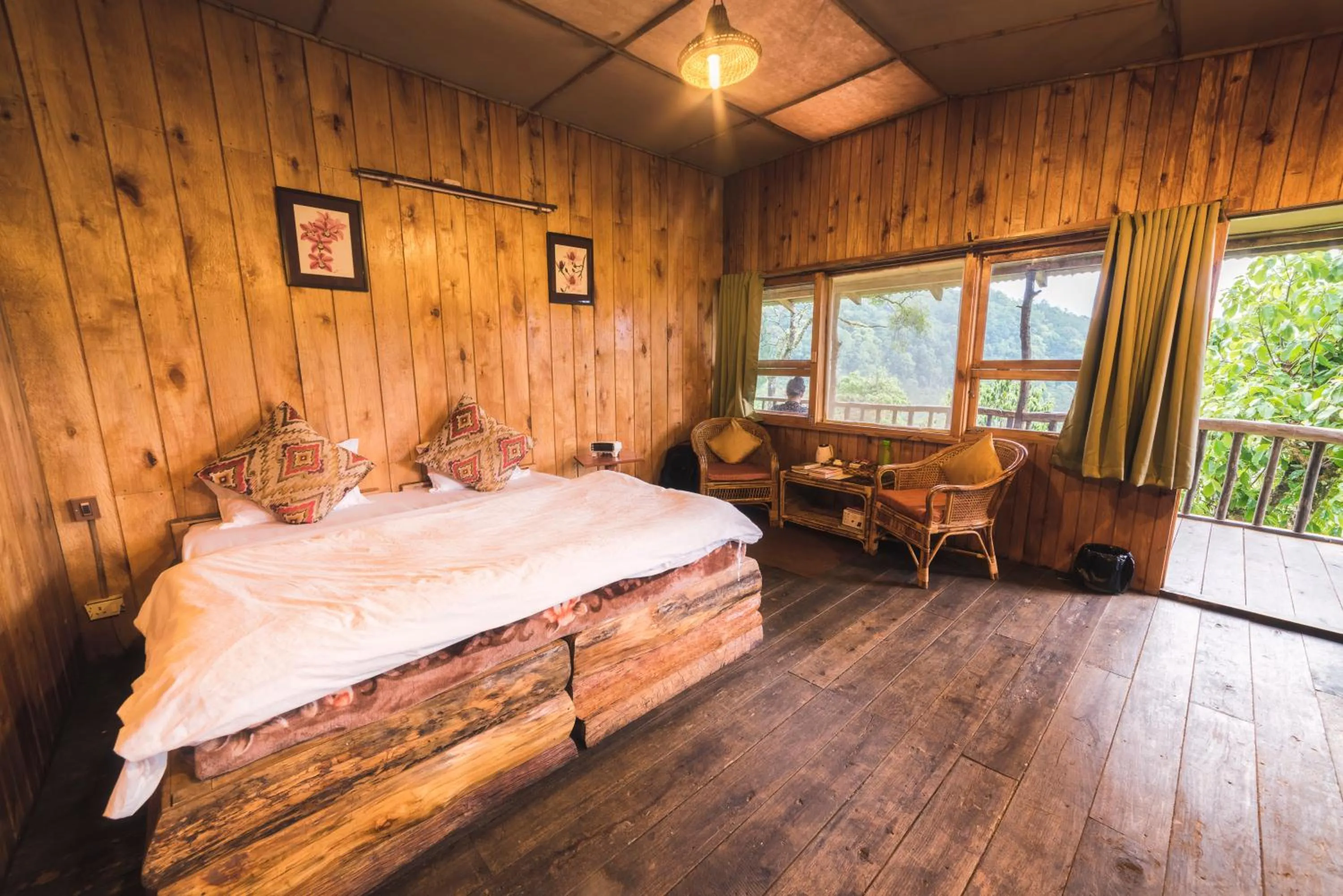 Bed in Munlom Nature Resort