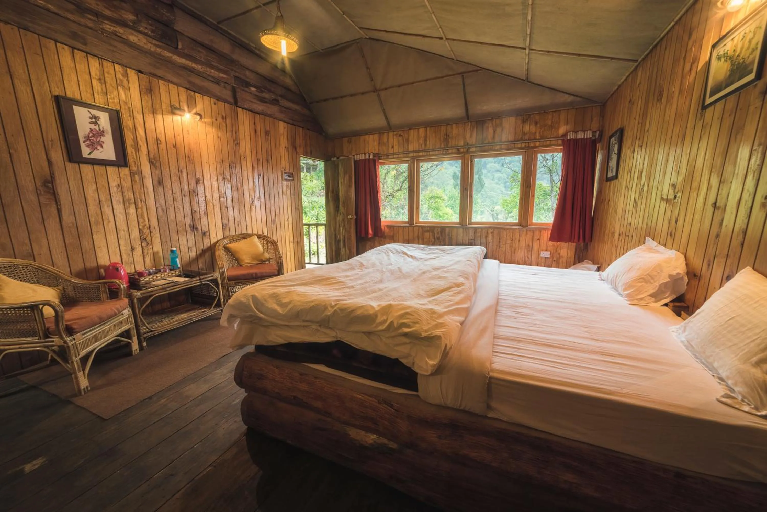 Bed in Munlom Nature Resort