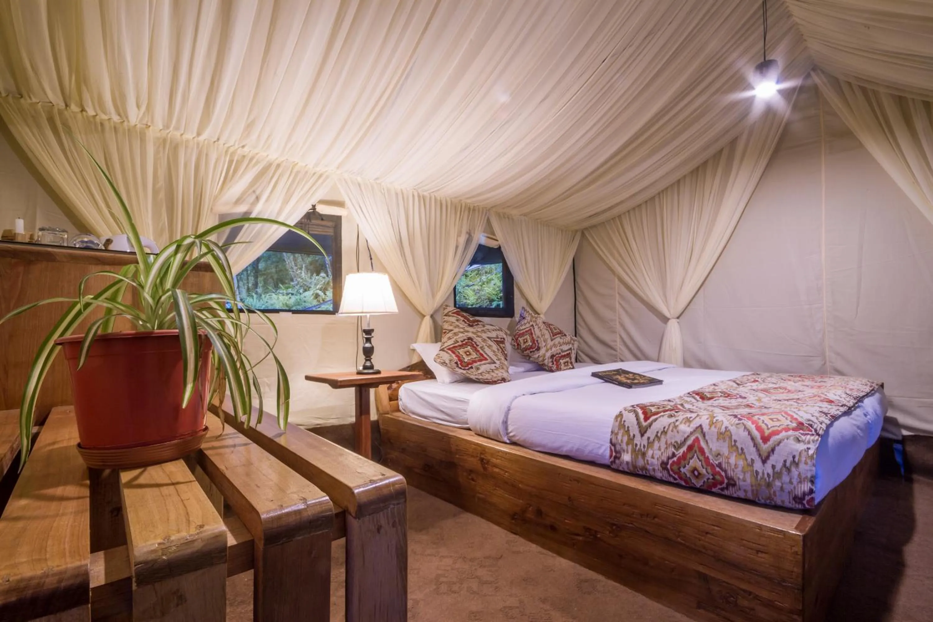 Bed in Munlom Nature Resort