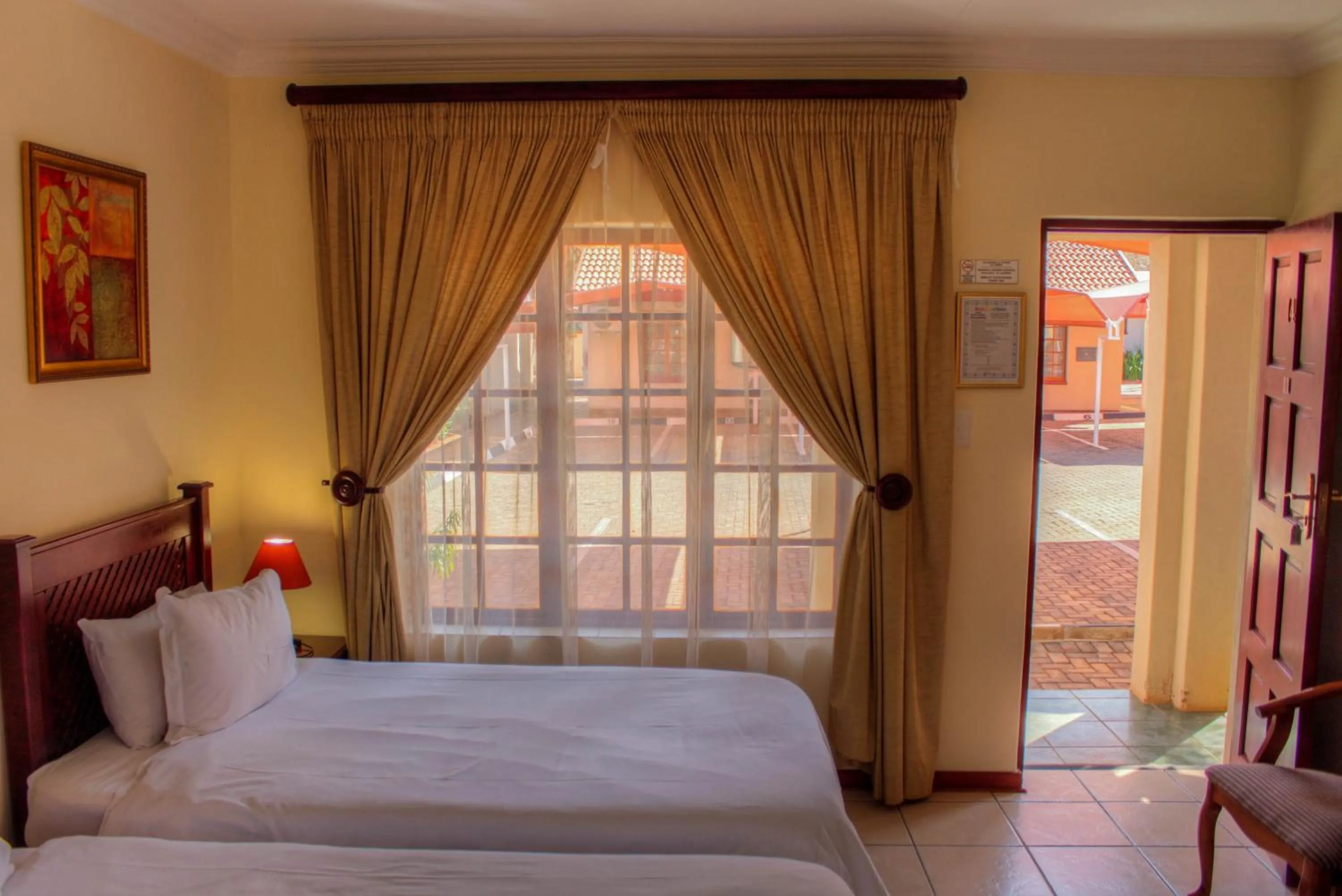 Bed in Marlot Guest House