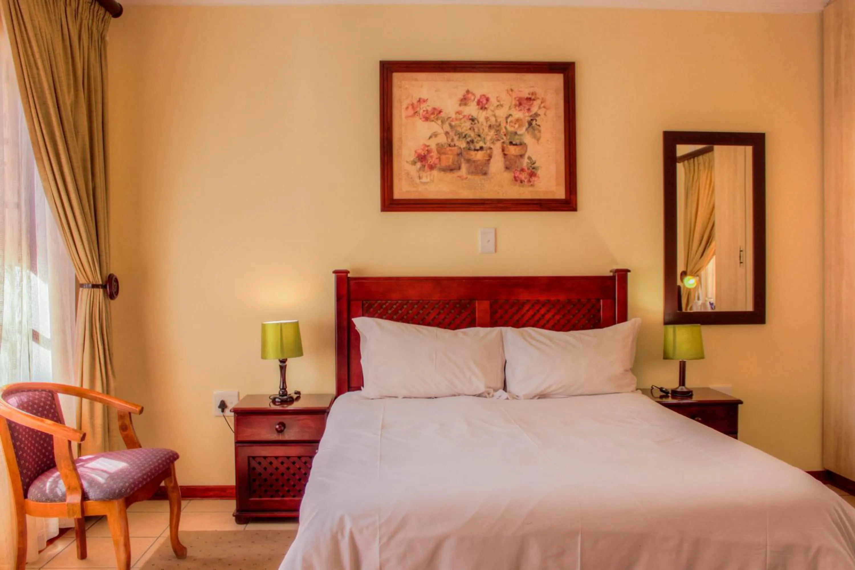 Bed in Marlot Guest House