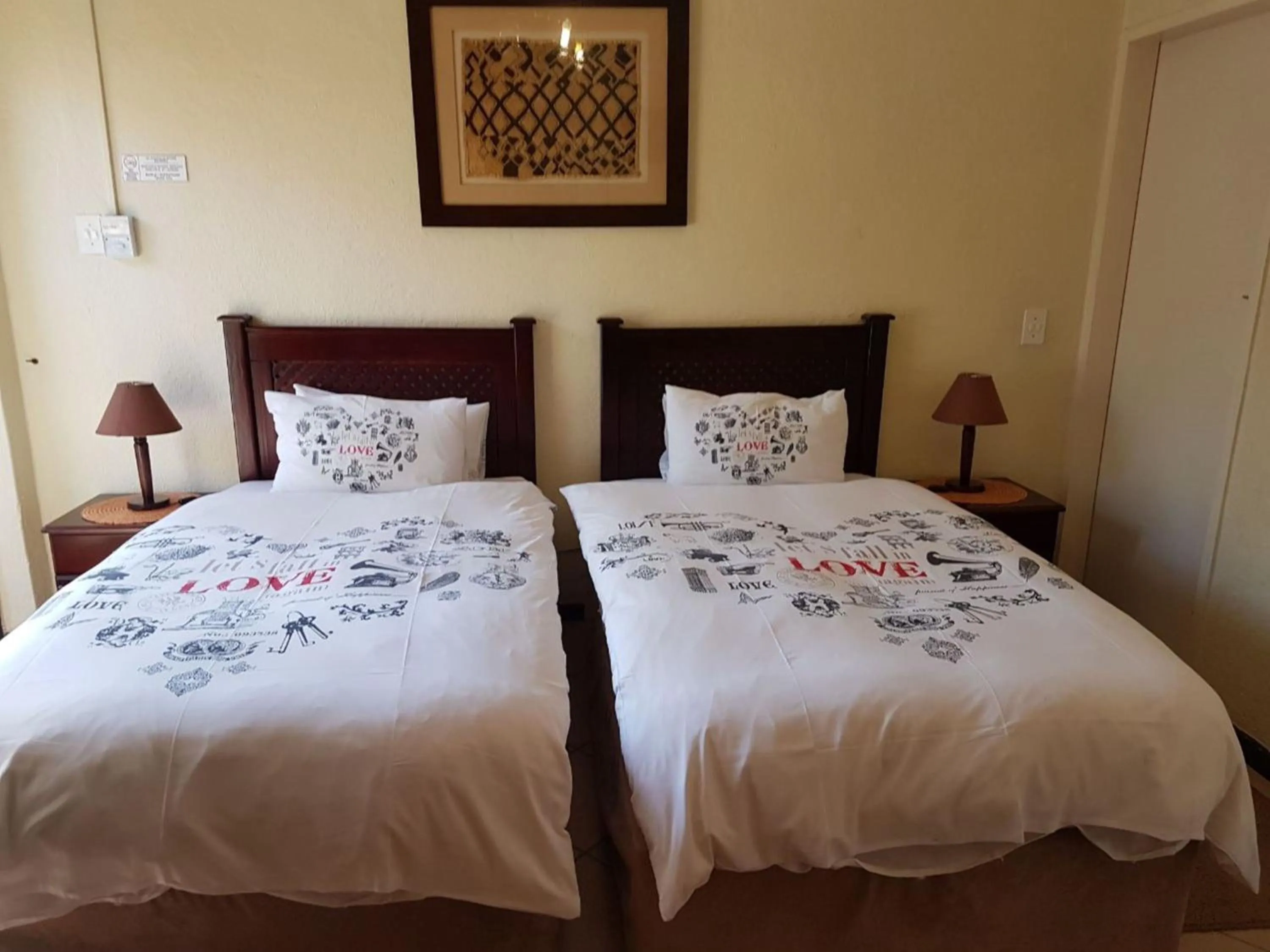 Bed in Marlot Guest House