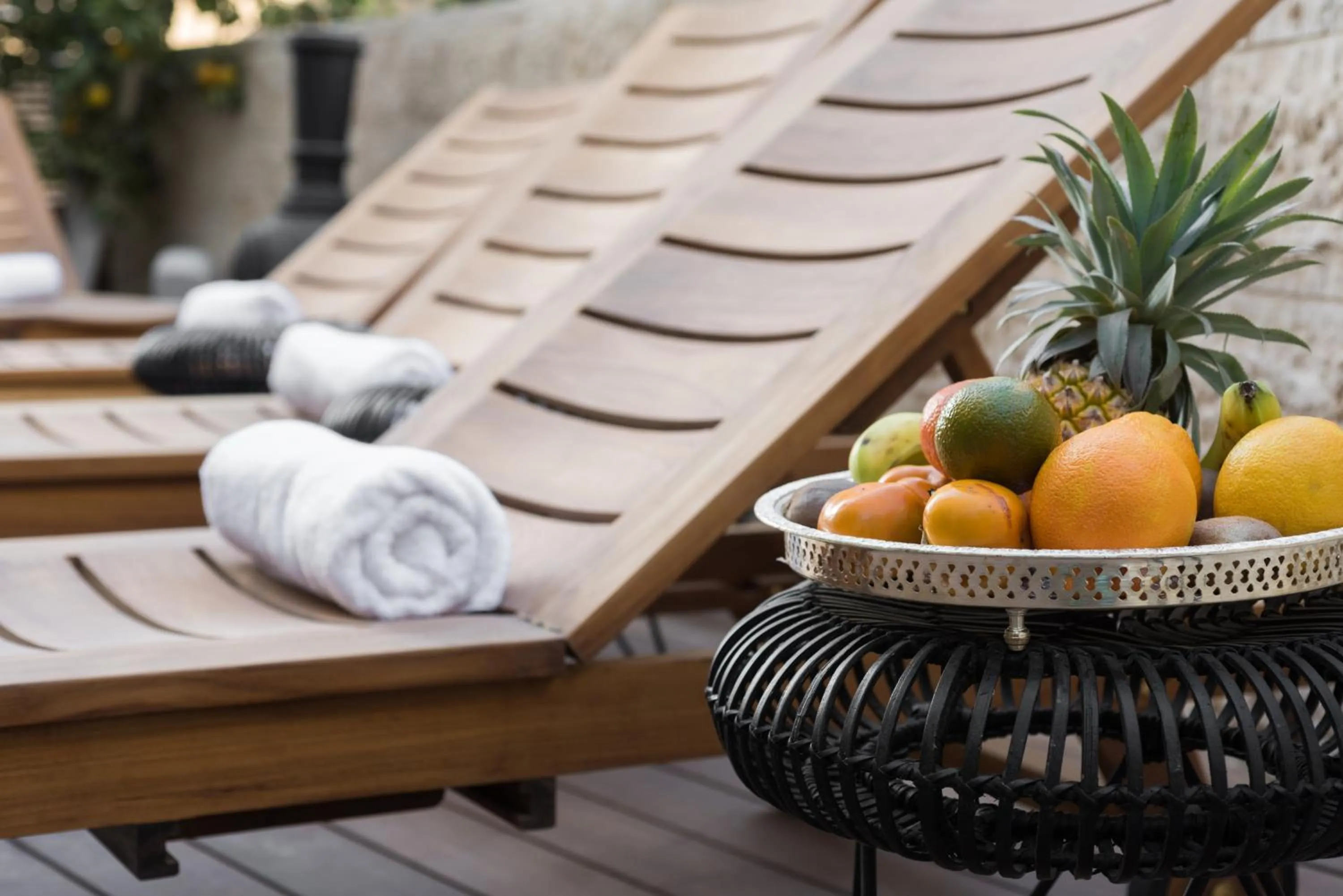 Garden in Leonardo Boutique Jerusalem