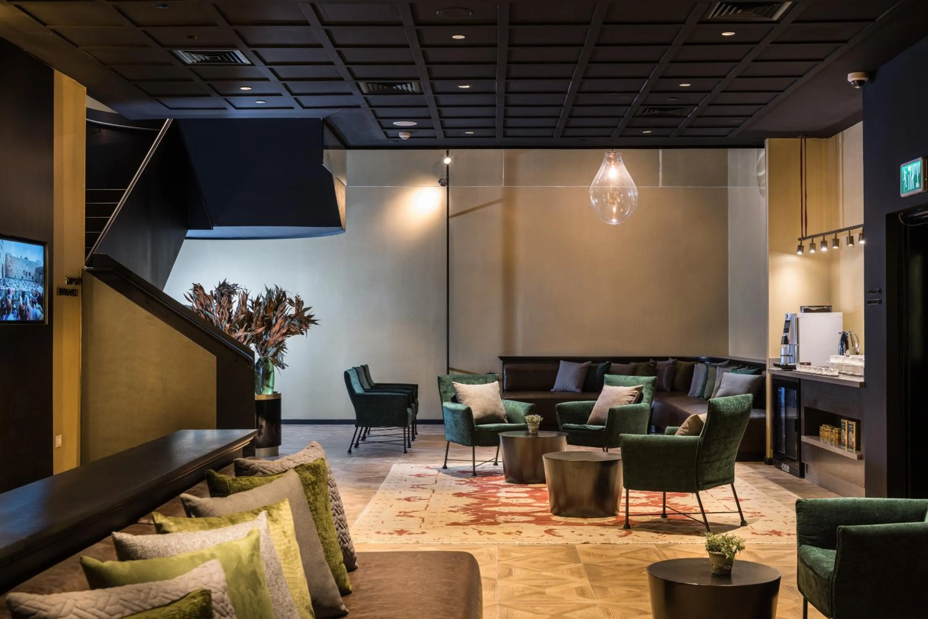 Lobby or reception in Leonardo Boutique Jerusalem