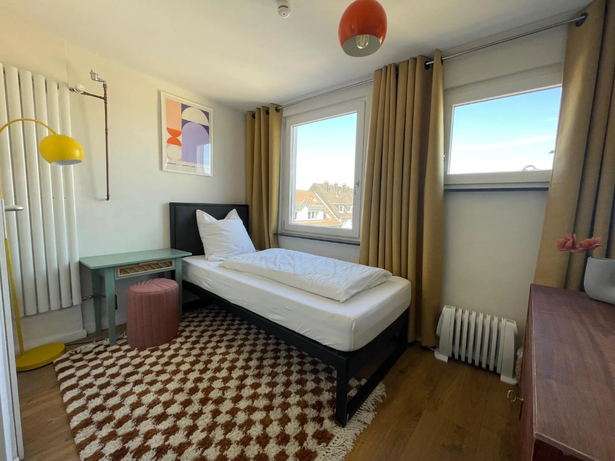 Bed in Weltempfänger Backpacker Hostel