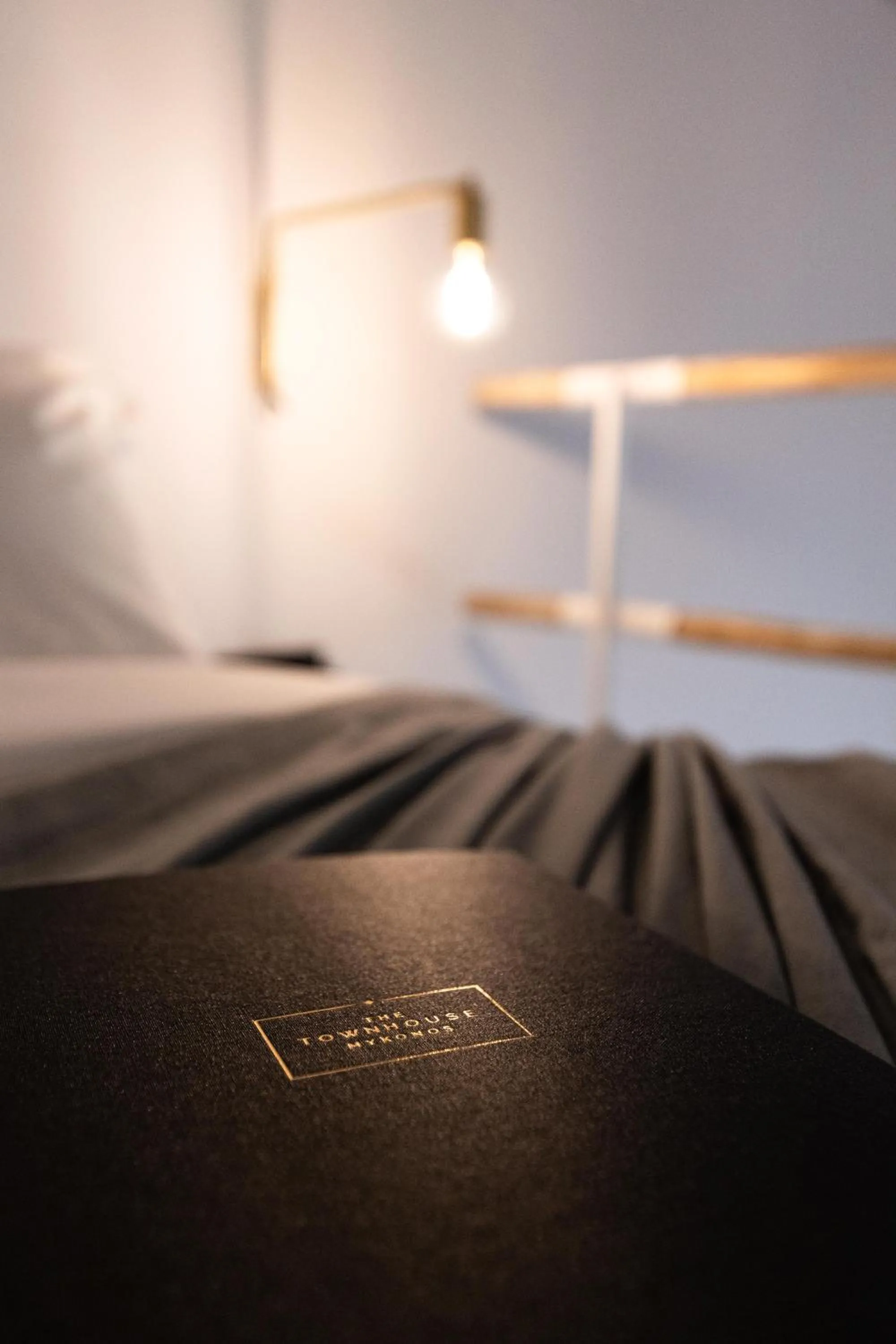 Bed in The TownHouse Mykonos