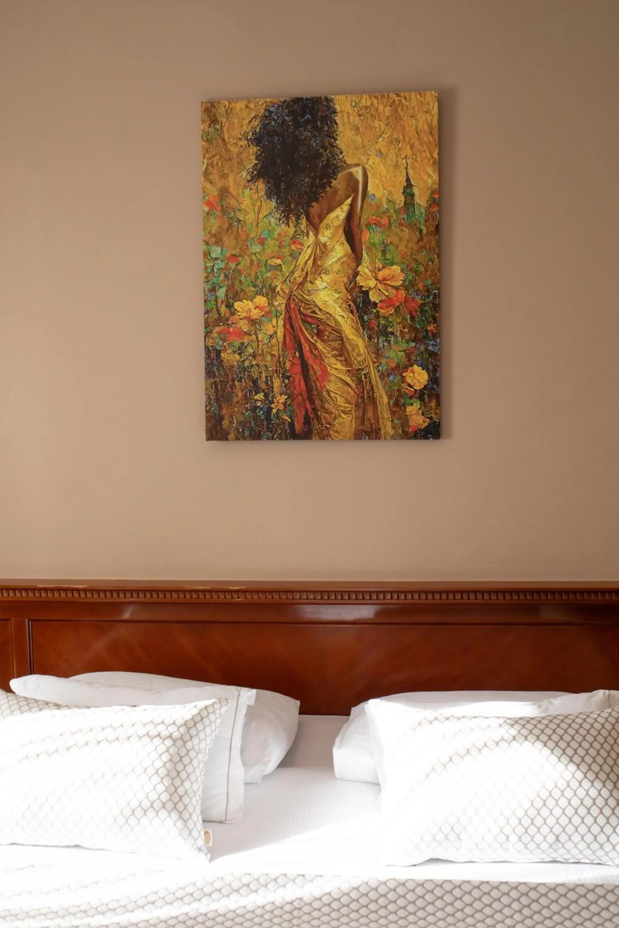 Bed in Hotel Bristol