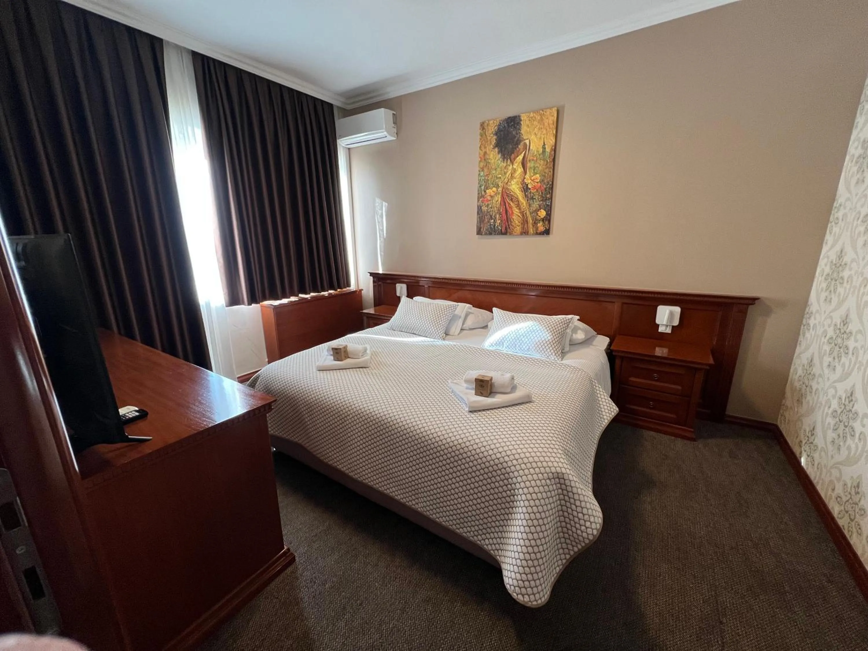 Bed in Hotel Bristol