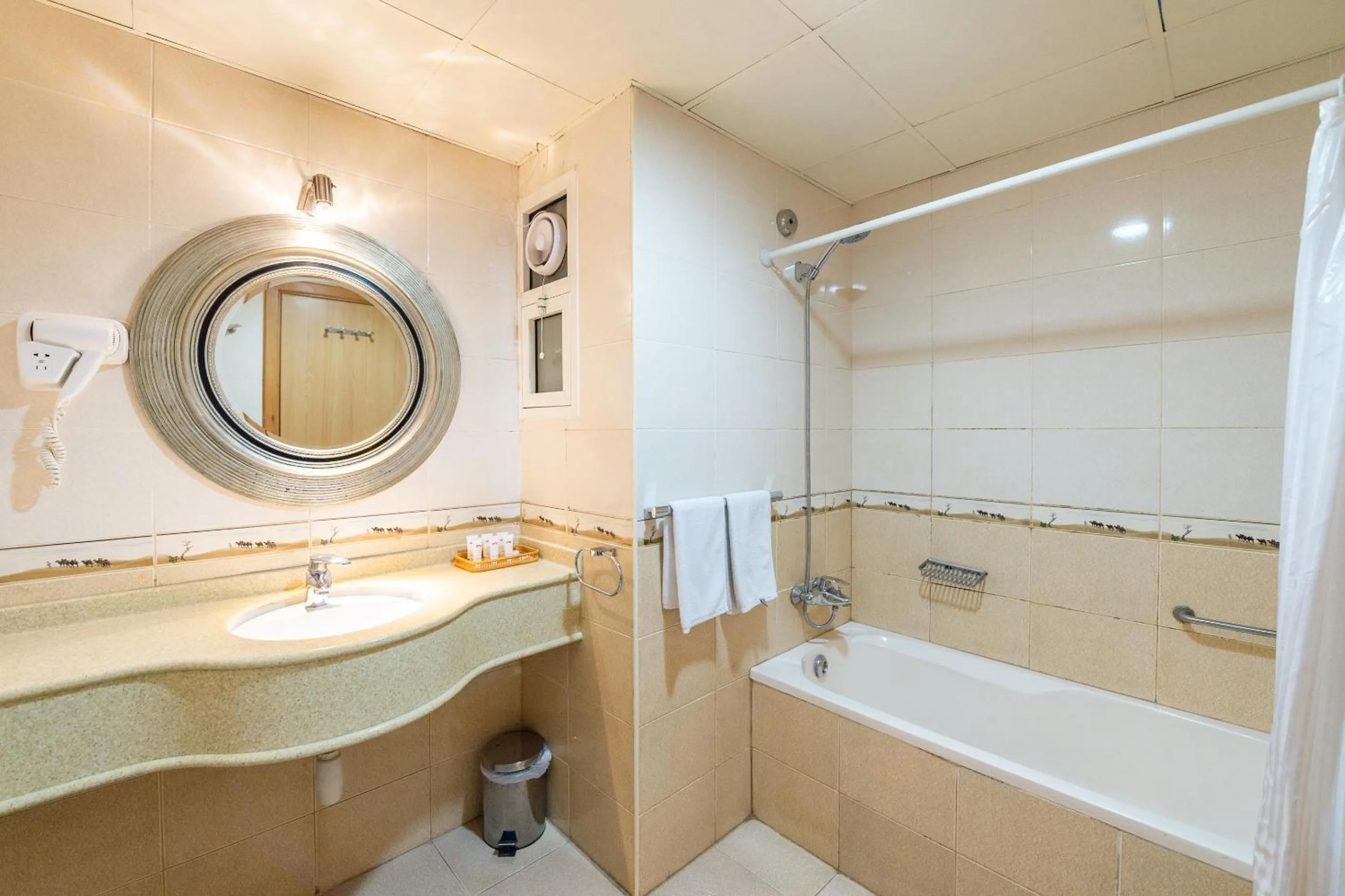 Bathroom in Crystal Plaza Hotel