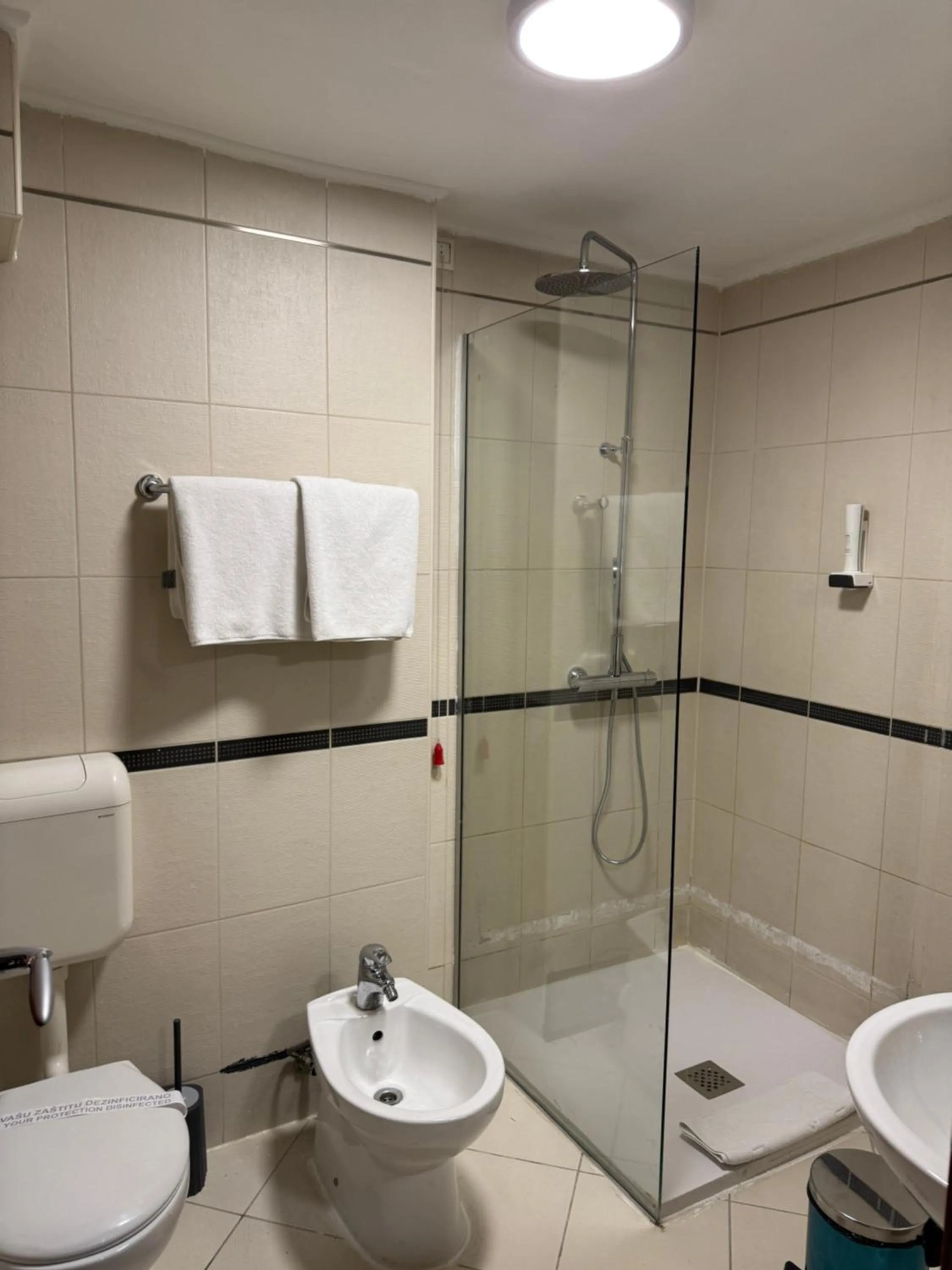 Toilet in Hotel Astra