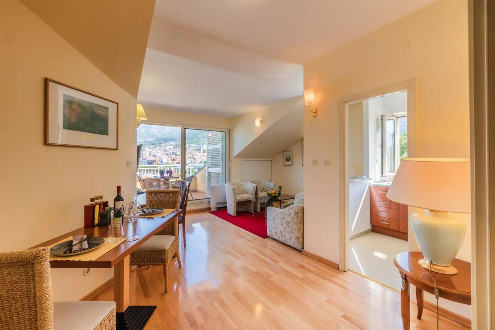 Living room in Apartel Park Osejava