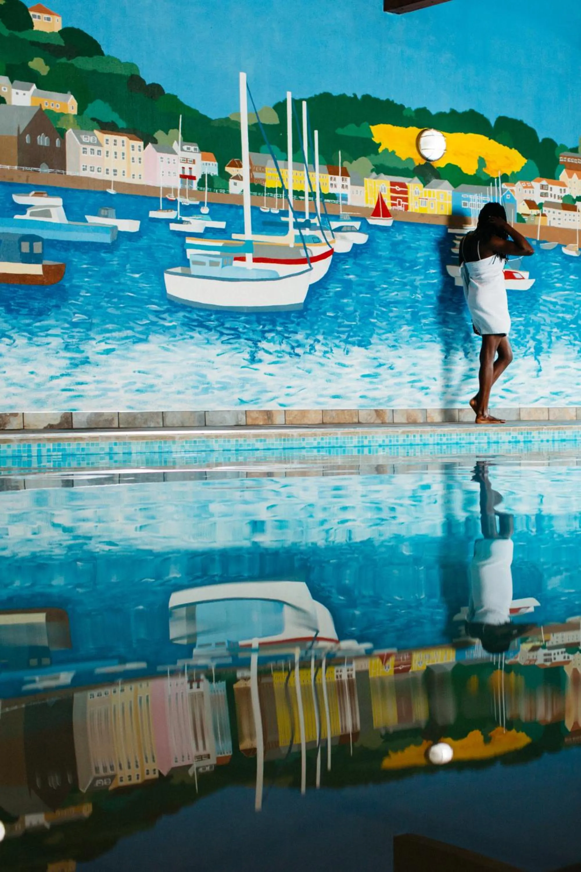 Swimming pool in Hotel De Normandie