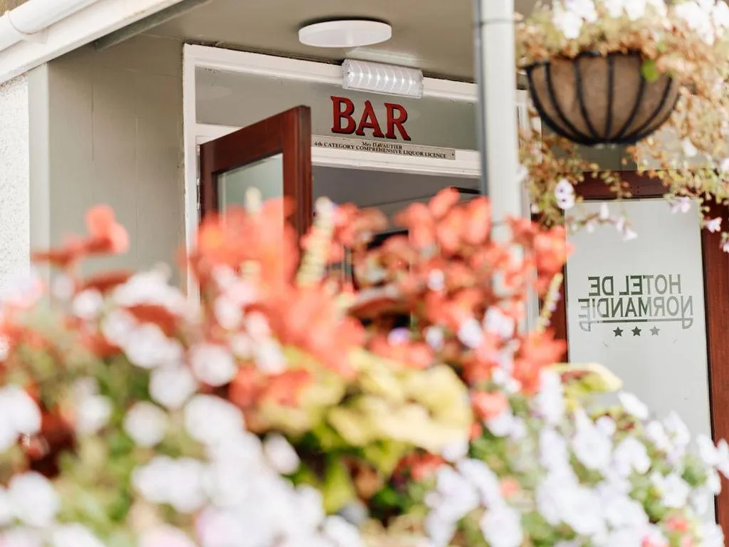 Lounge or bar in Hotel De Normandie