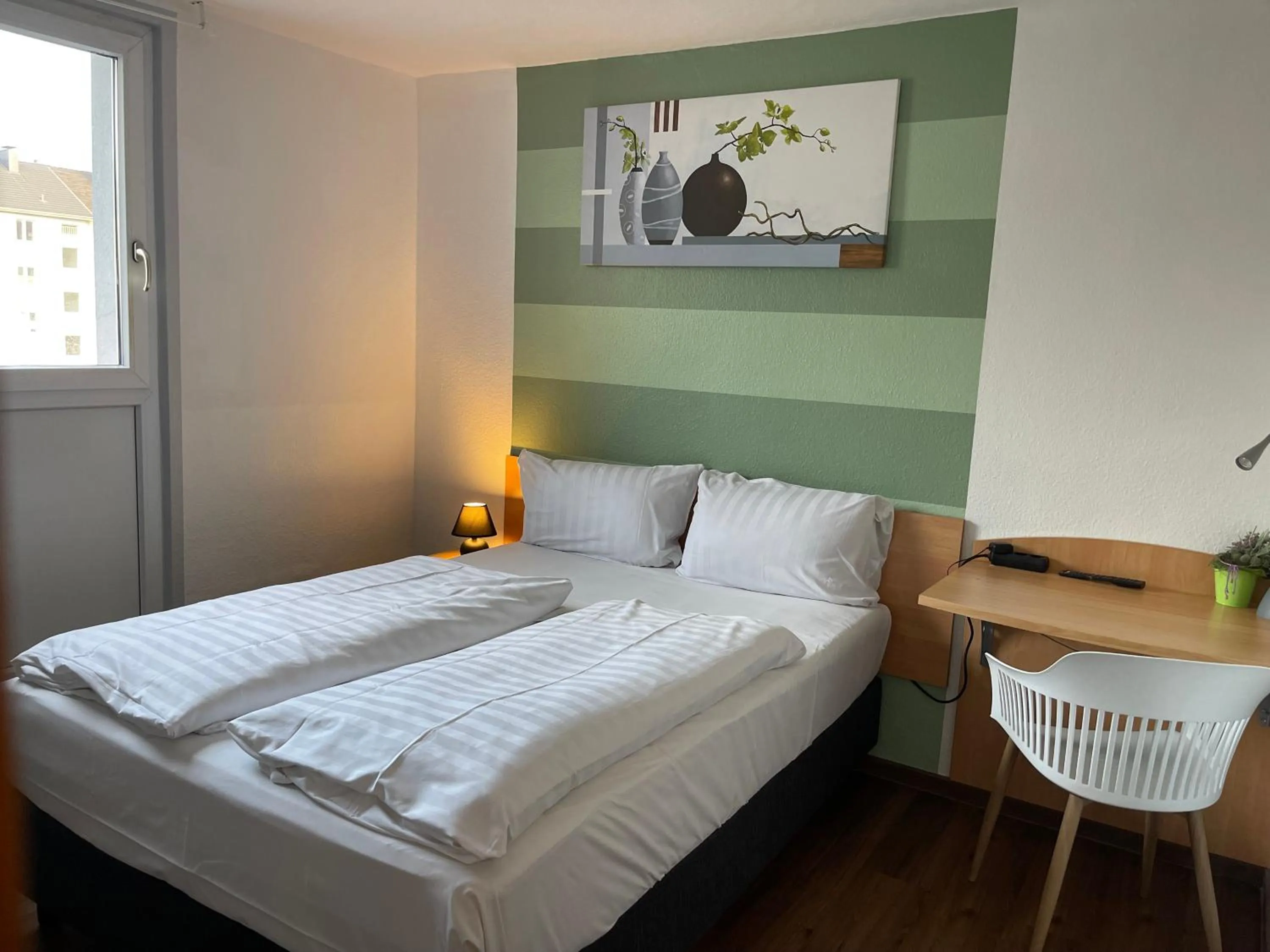 Bed in Residenz Hotel Wuppertal