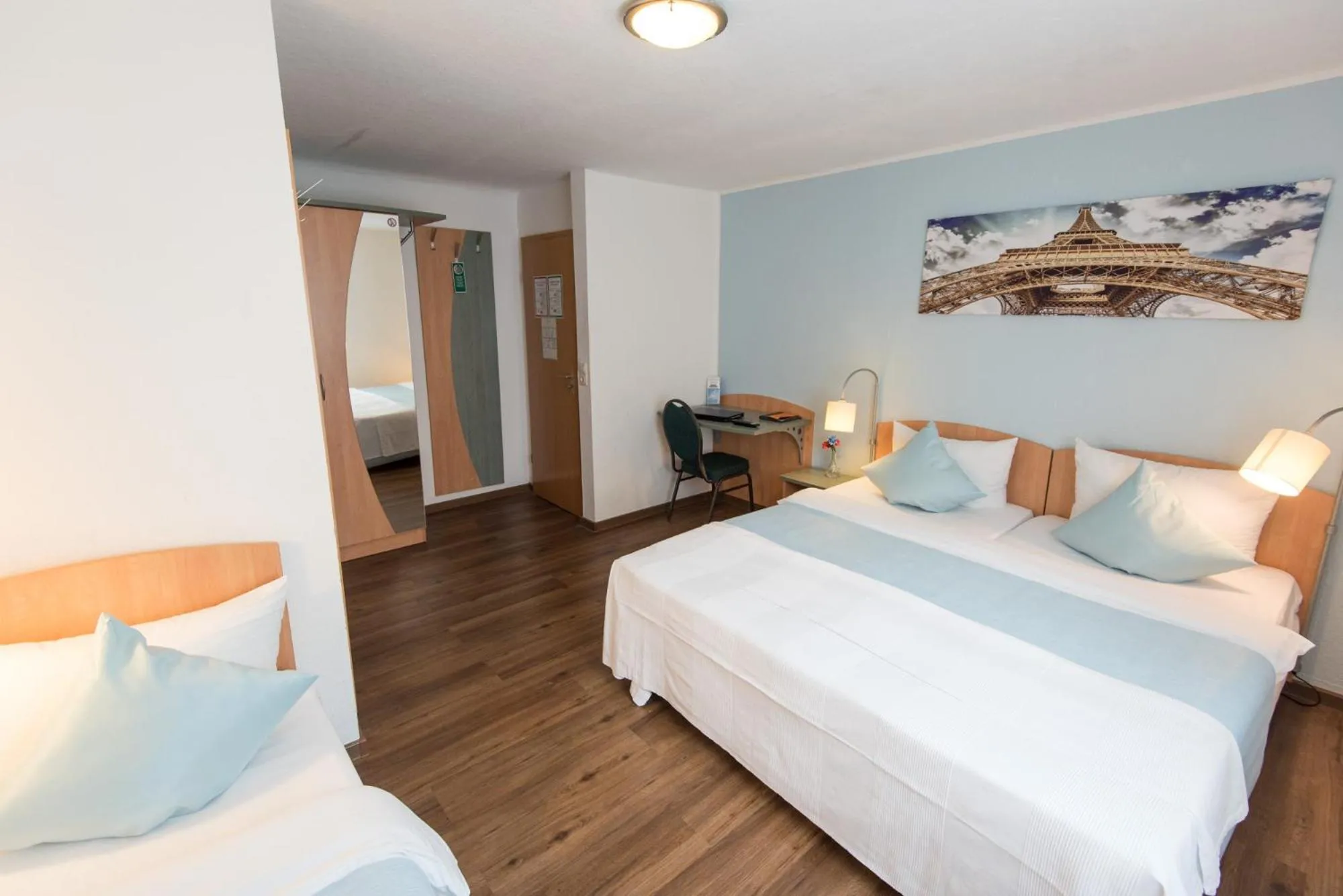 Bed in Residenz Hotel Wuppertal