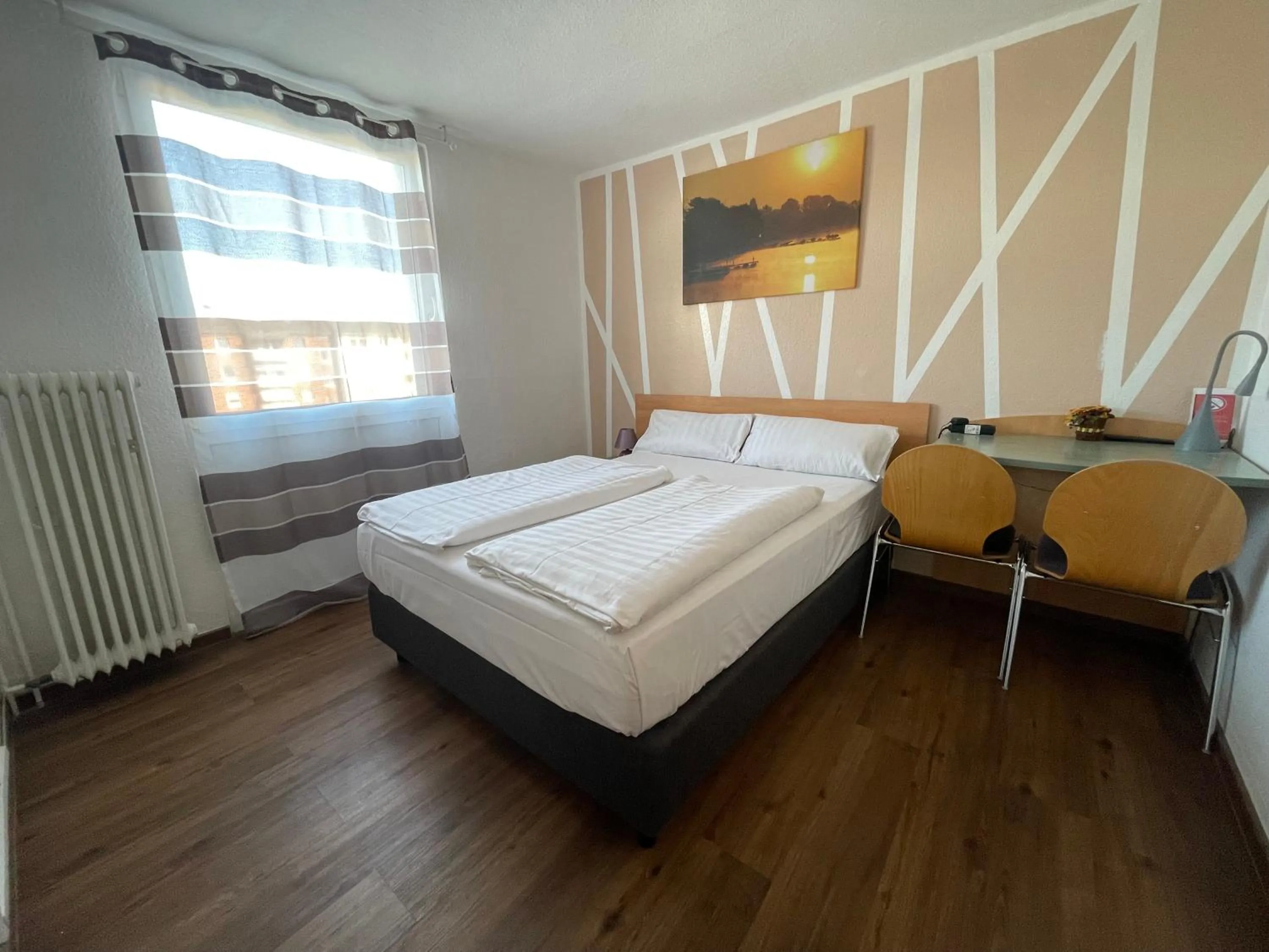 Bed in Residenz Hotel Wuppertal