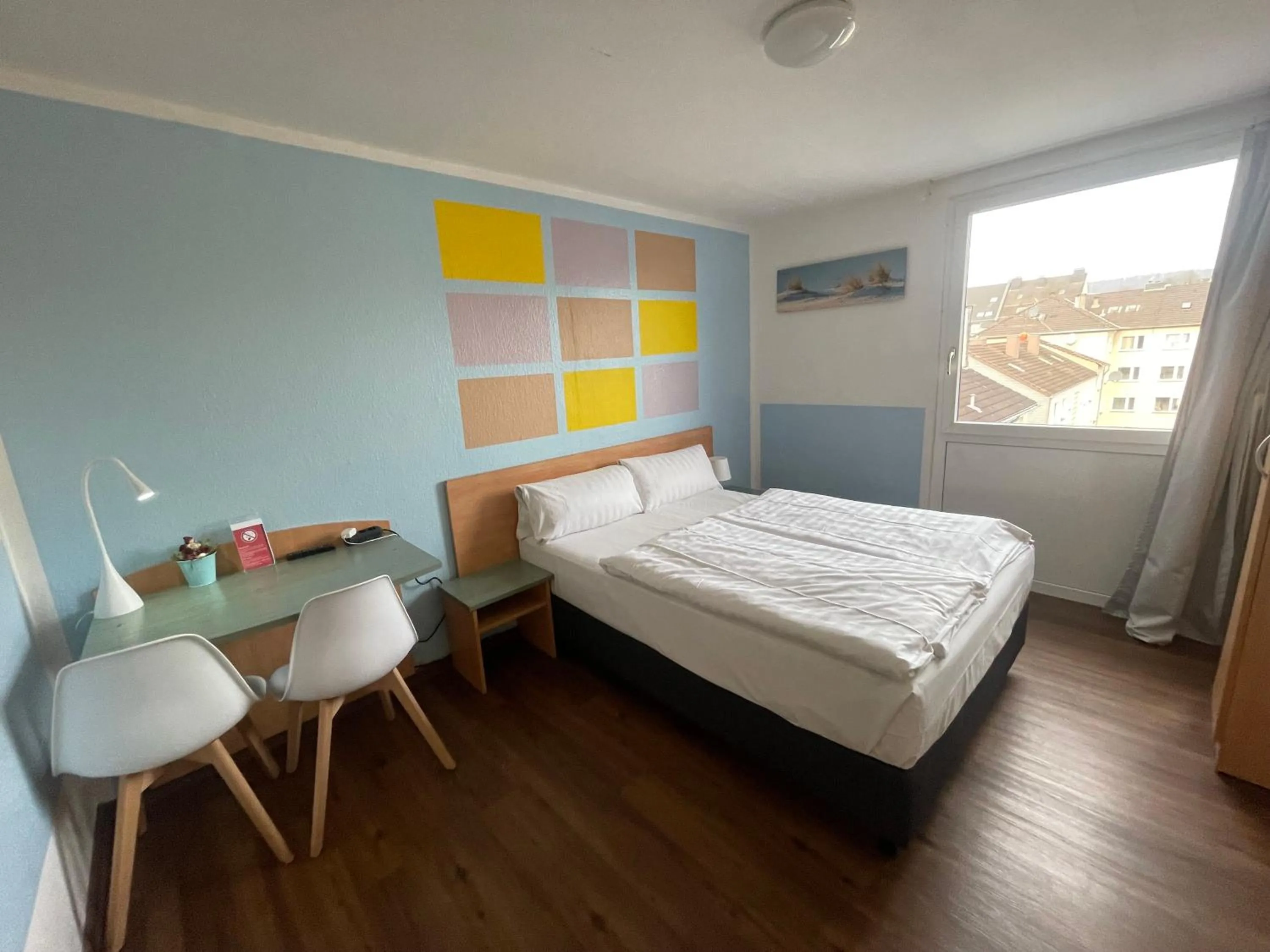 Bed in Residenz Hotel Wuppertal