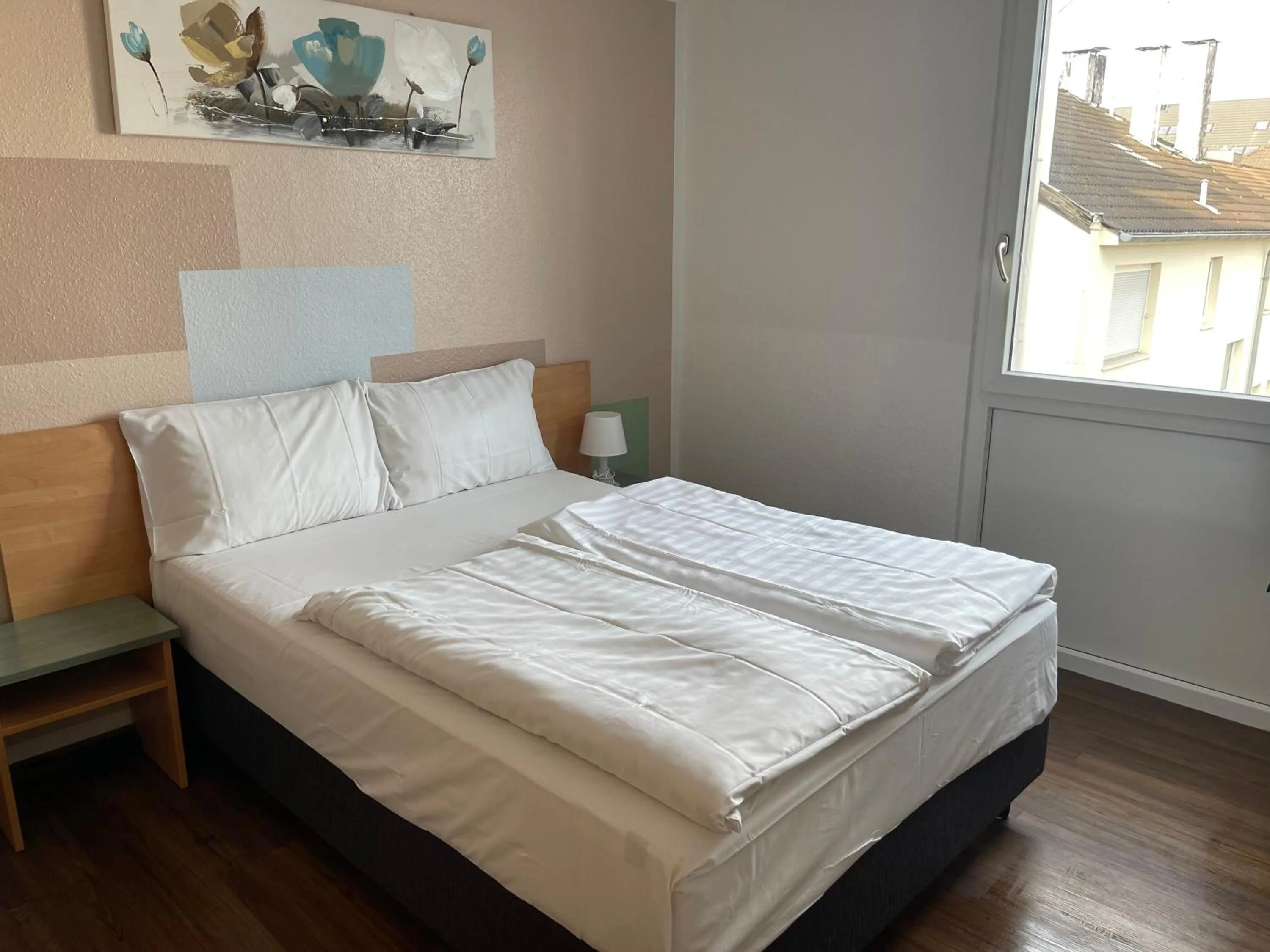 Bed in Residenz Hotel Wuppertal