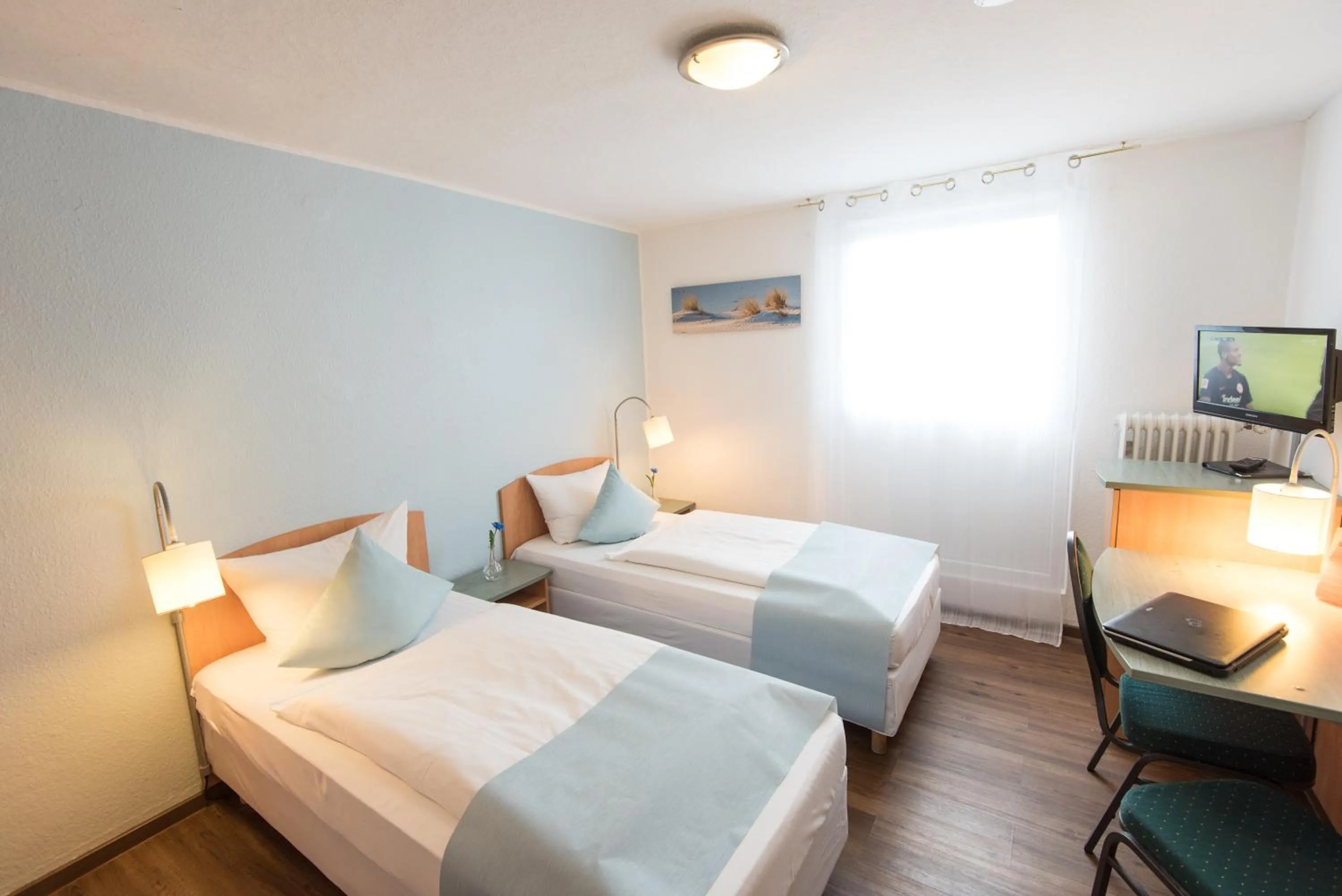 Bed in Residenz Hotel Wuppertal