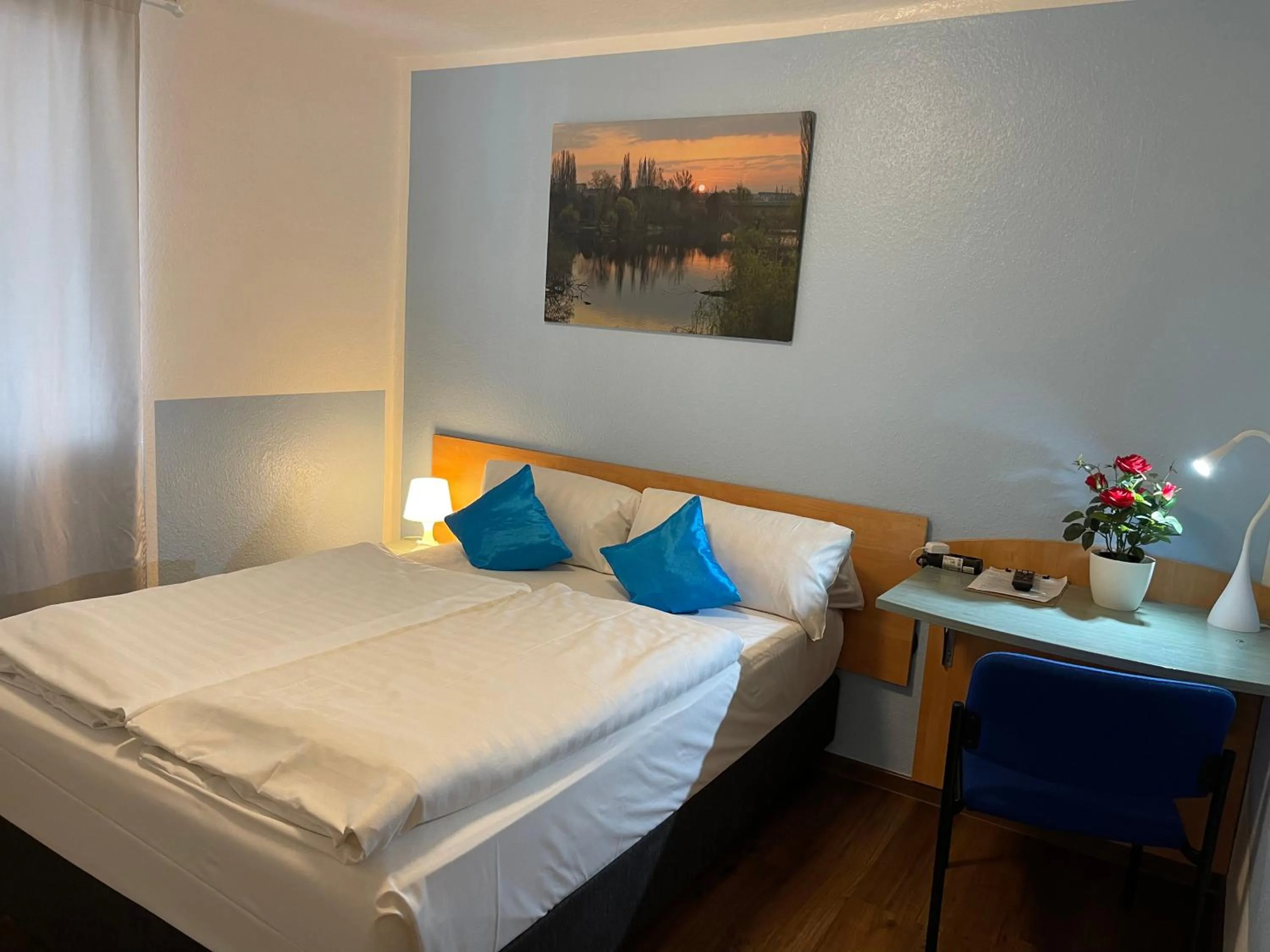 Bed in Residenz Hotel Wuppertal