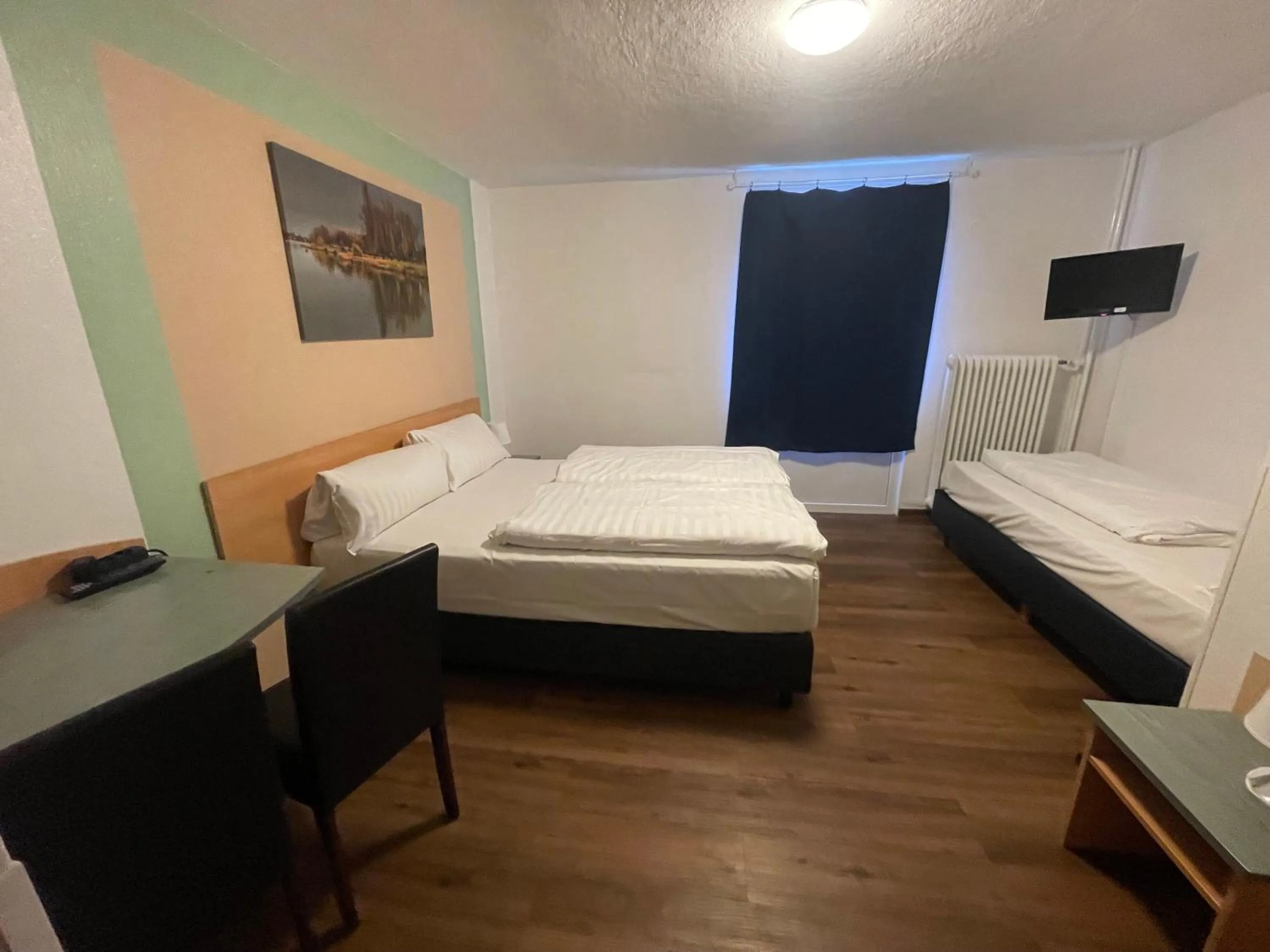 Bed in Residenz Hotel Wuppertal