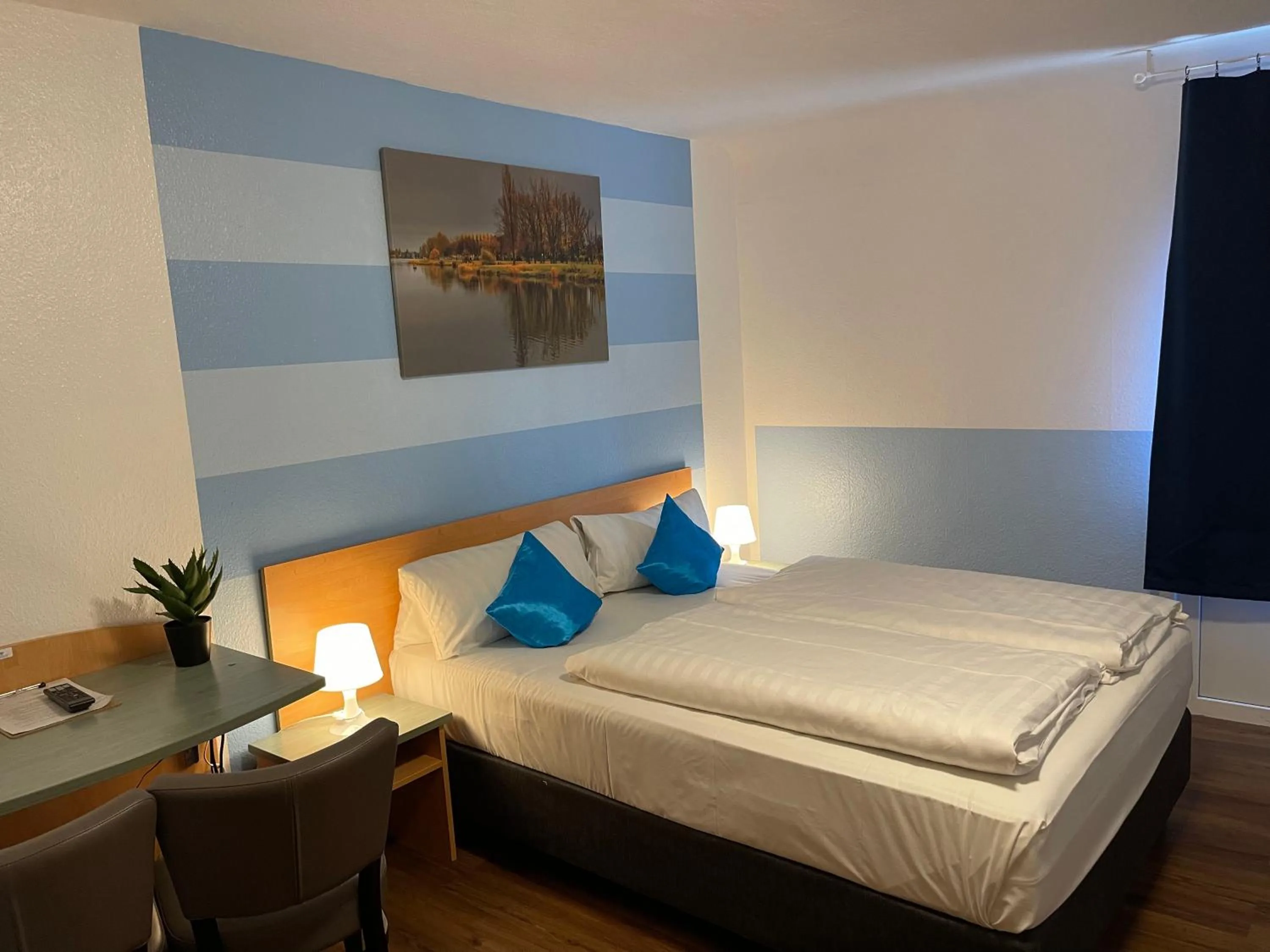 Bed in Residenz Hotel Wuppertal