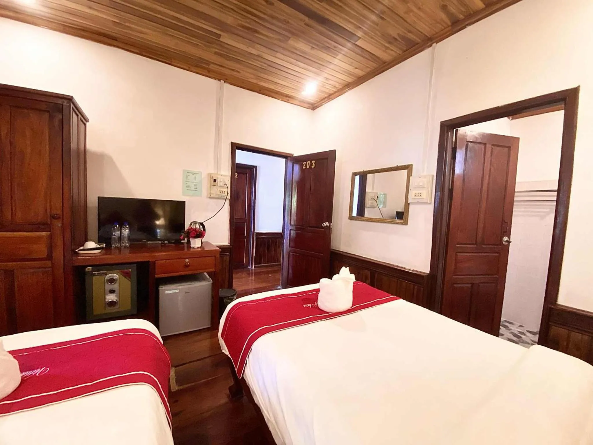 Bed in Villay Vanh Place House