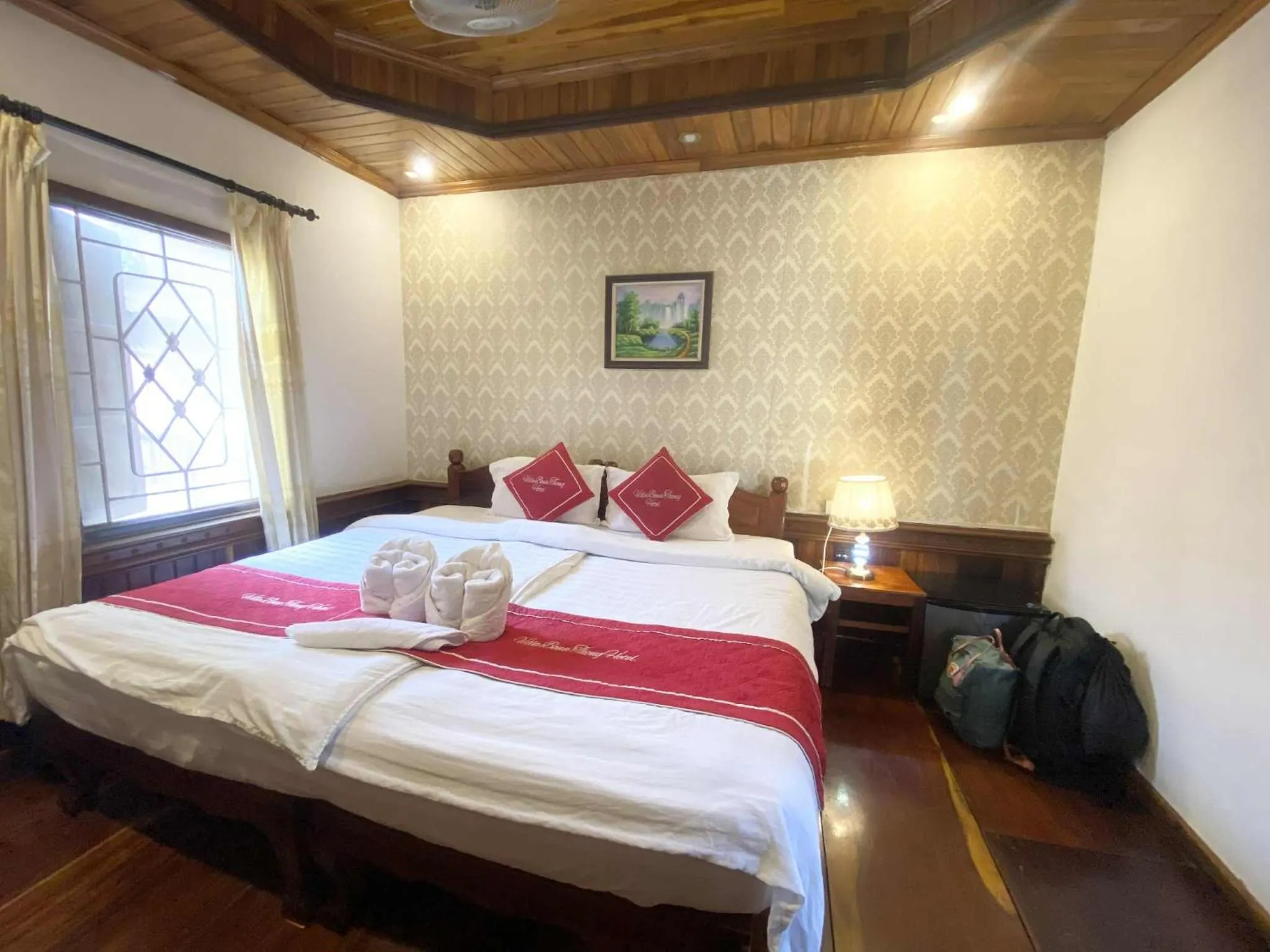 Bed in Villay Vanh Place House