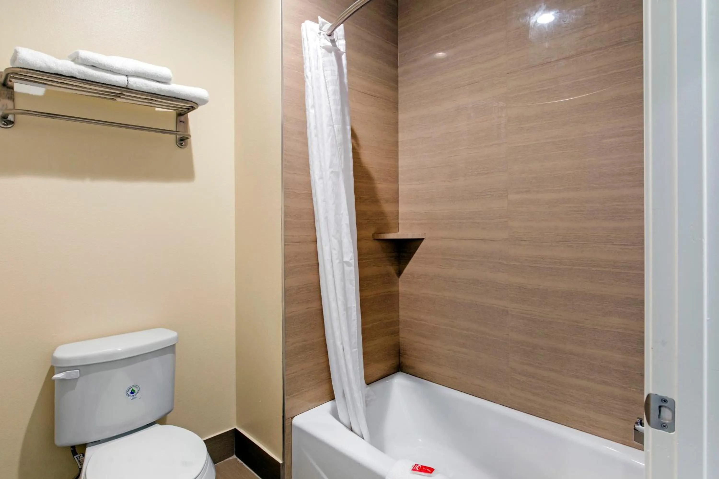 Shower in Econo Lodge Inn & Suites Houston Willowbrook