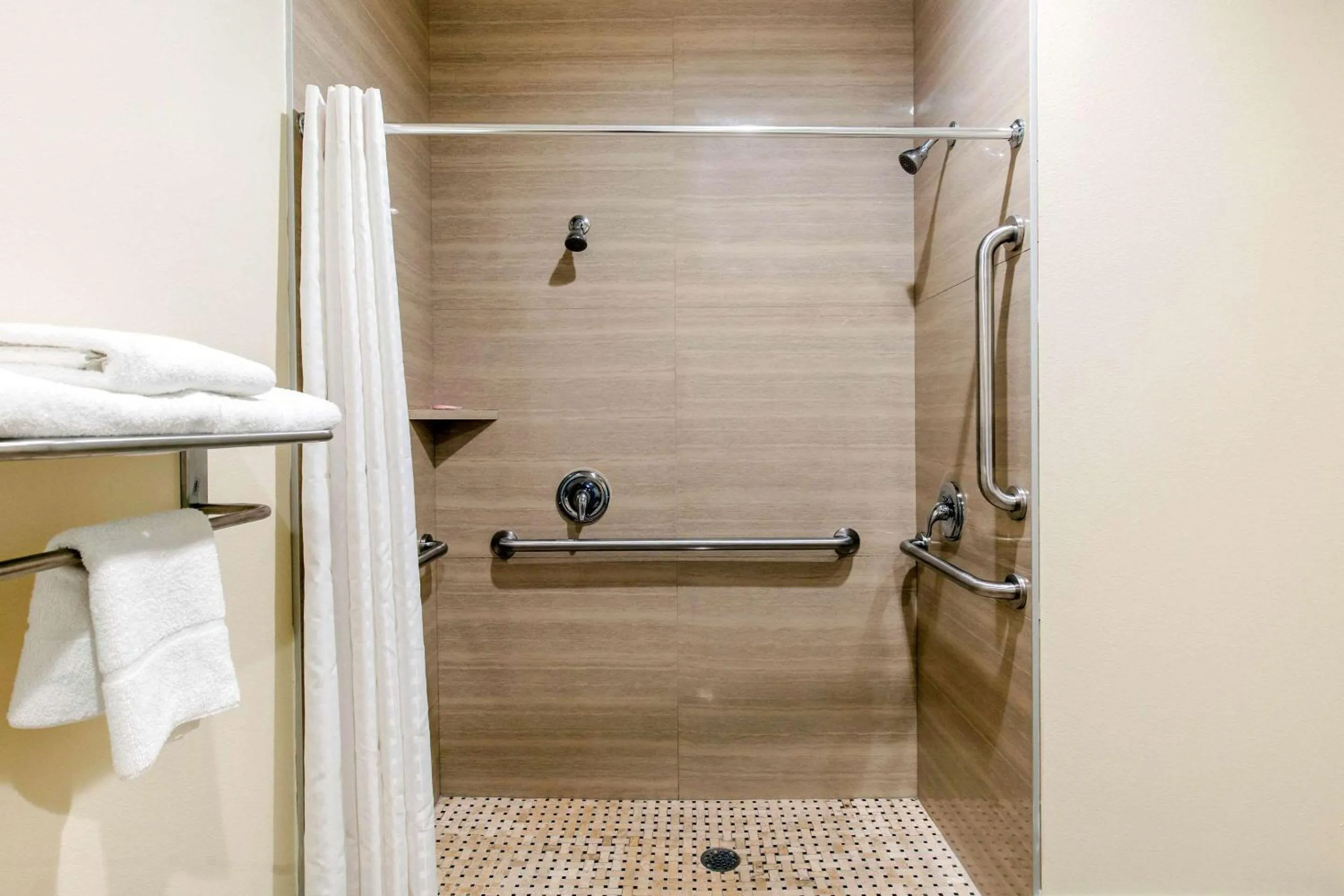 Bathroom in Econo Lodge Inn & Suites Houston Willowbrook