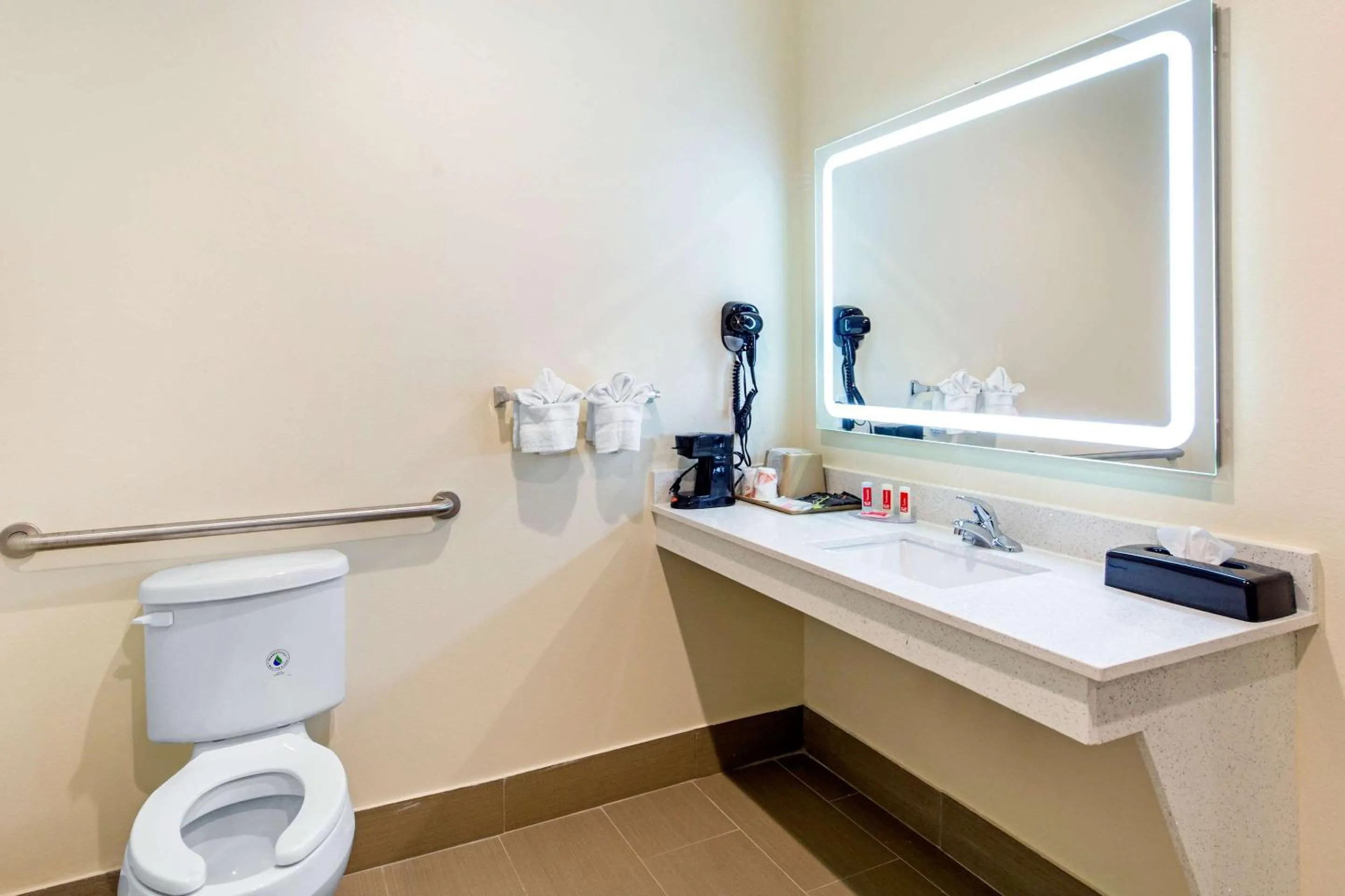 Bathroom in Econo Lodge Inn & Suites Houston Willowbrook