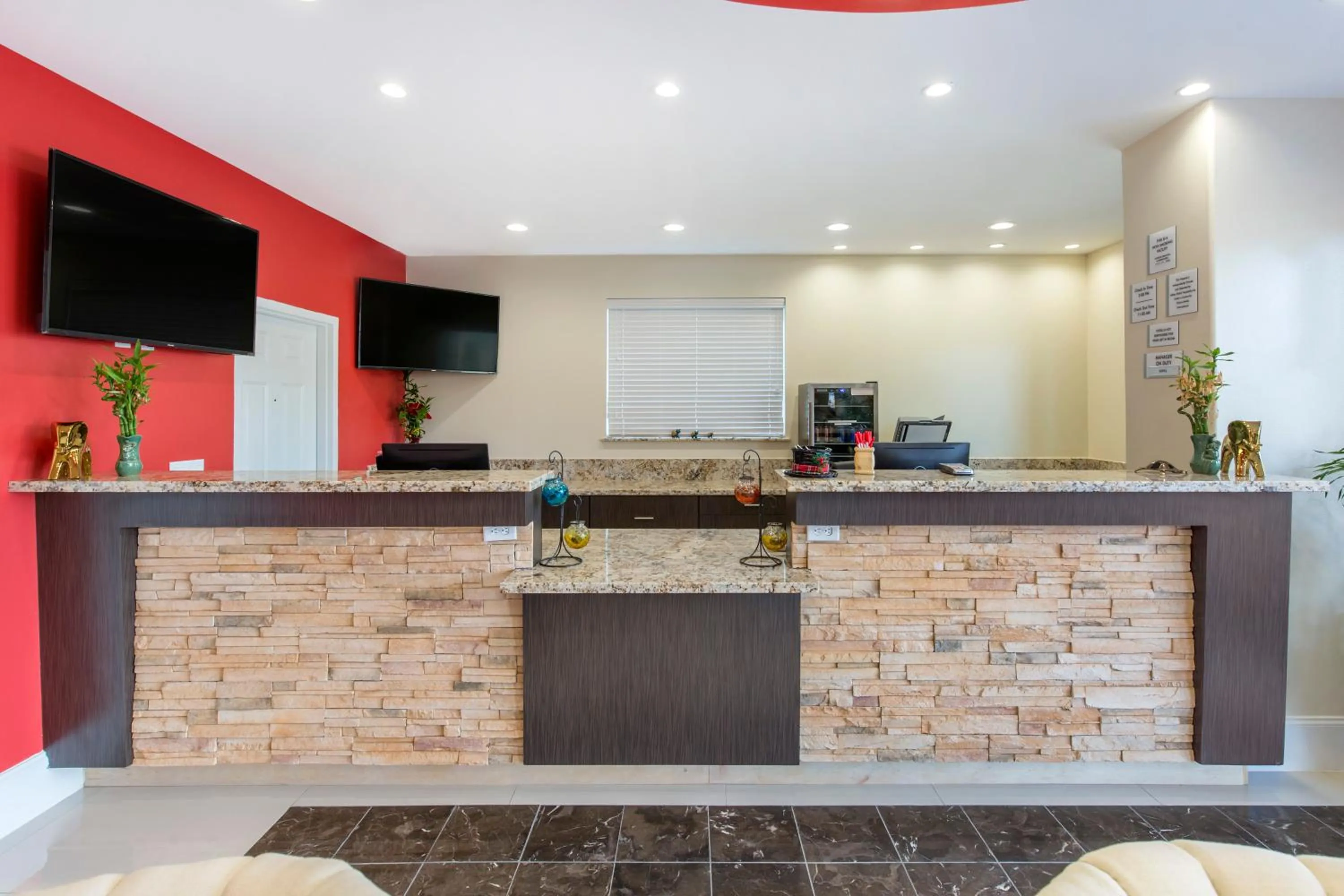 Lobby or reception in Econo Lodge Inn & Suites Houston Willowbrook