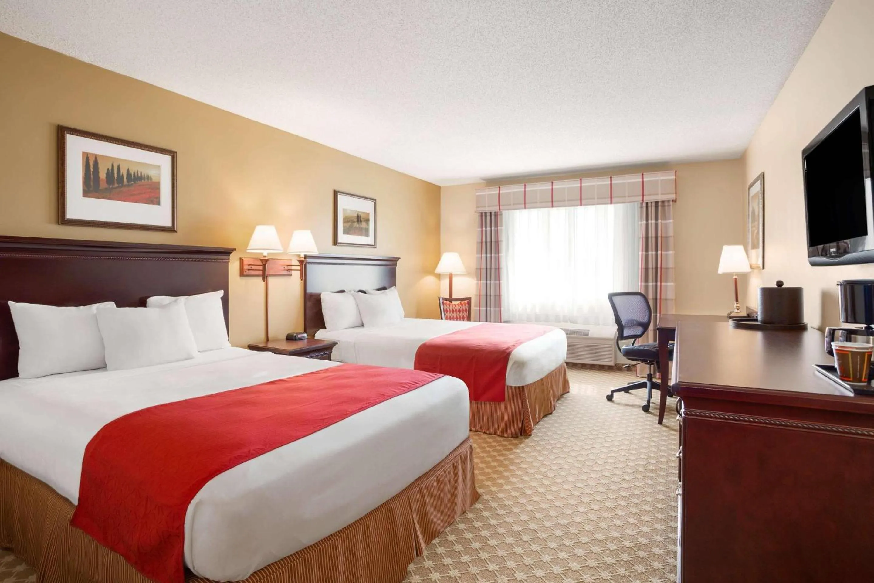 Bedroom, Bed in Country Inn & Suites by Radisson, Lincoln North Hotel and Conference Center, NE