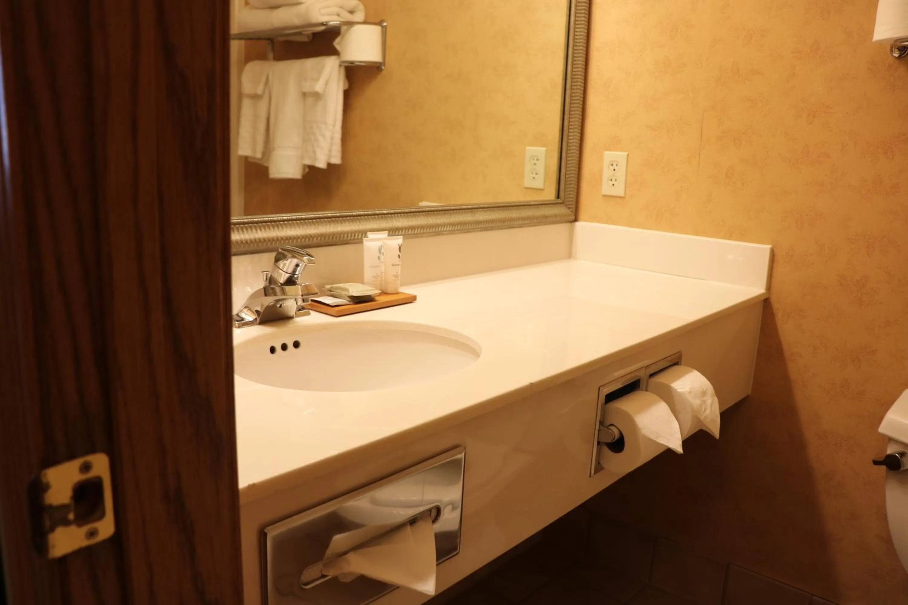 Bathroom in Country Inn & Suites by Radisson, Lincoln North Hotel and Conference Center, NE