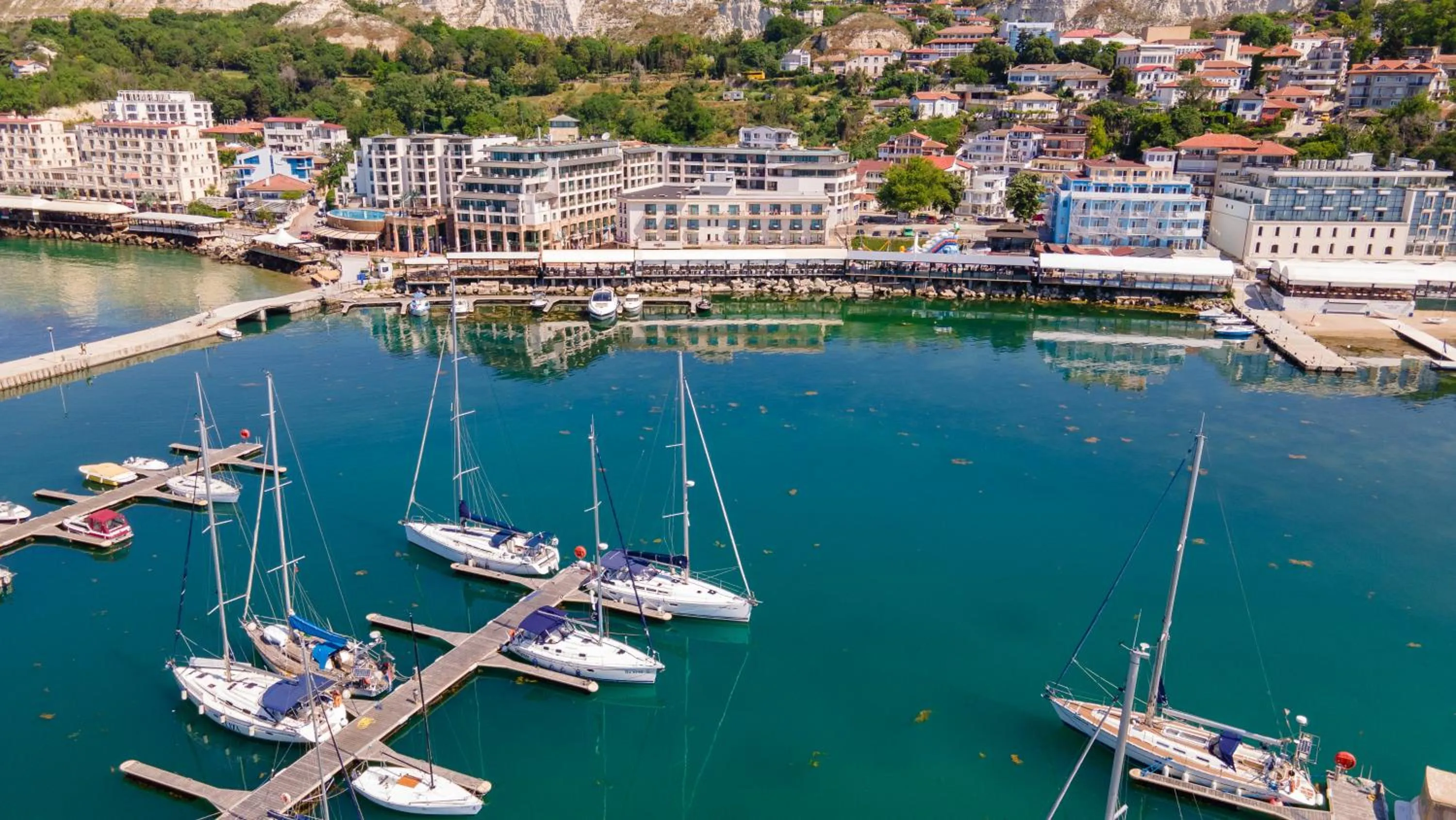 Bird's eye view in Hotel Mistral