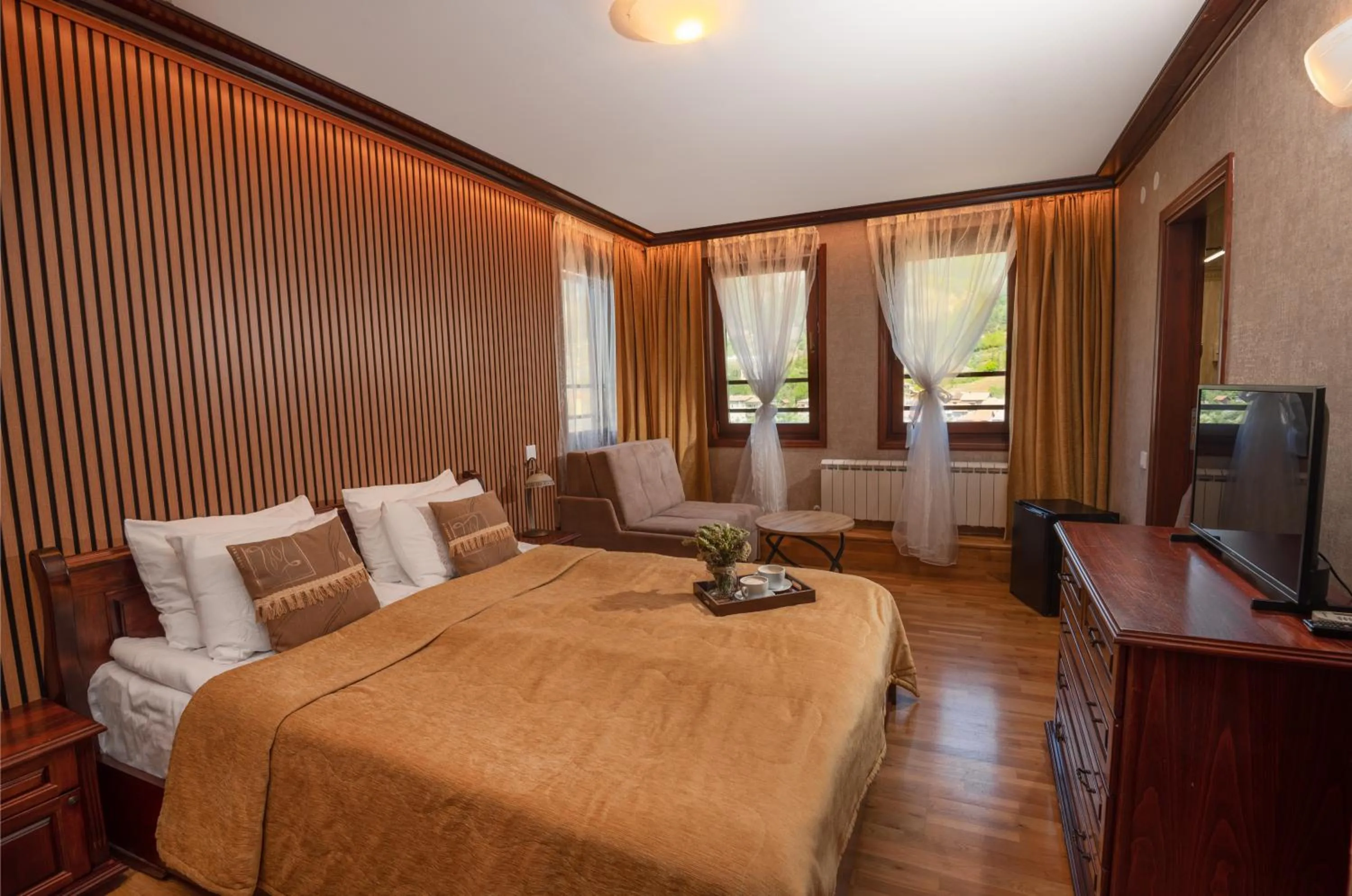 Bedroom, Bed in SPA Hotel Ismena