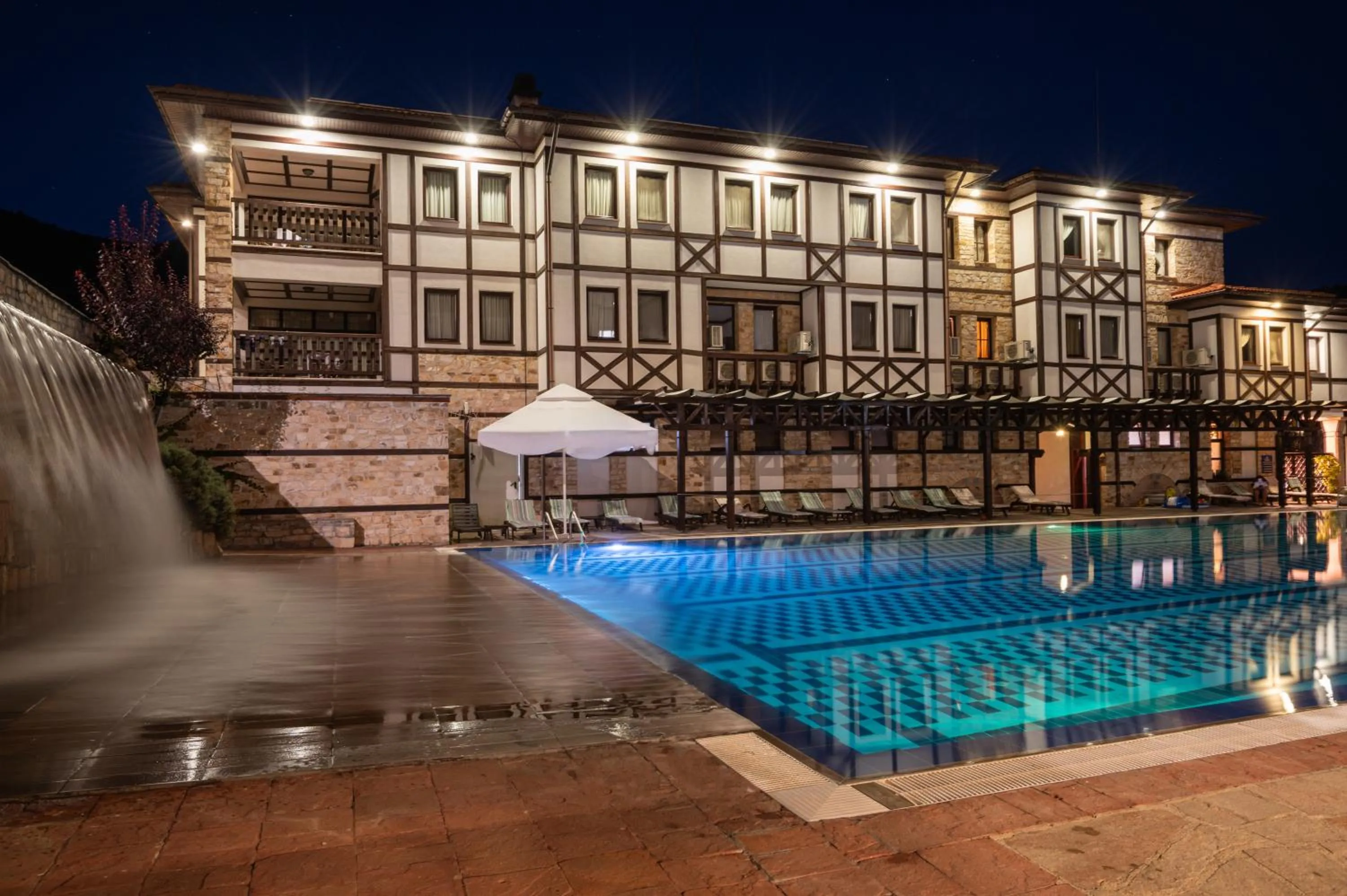 Property building in SPA Hotel Ismena