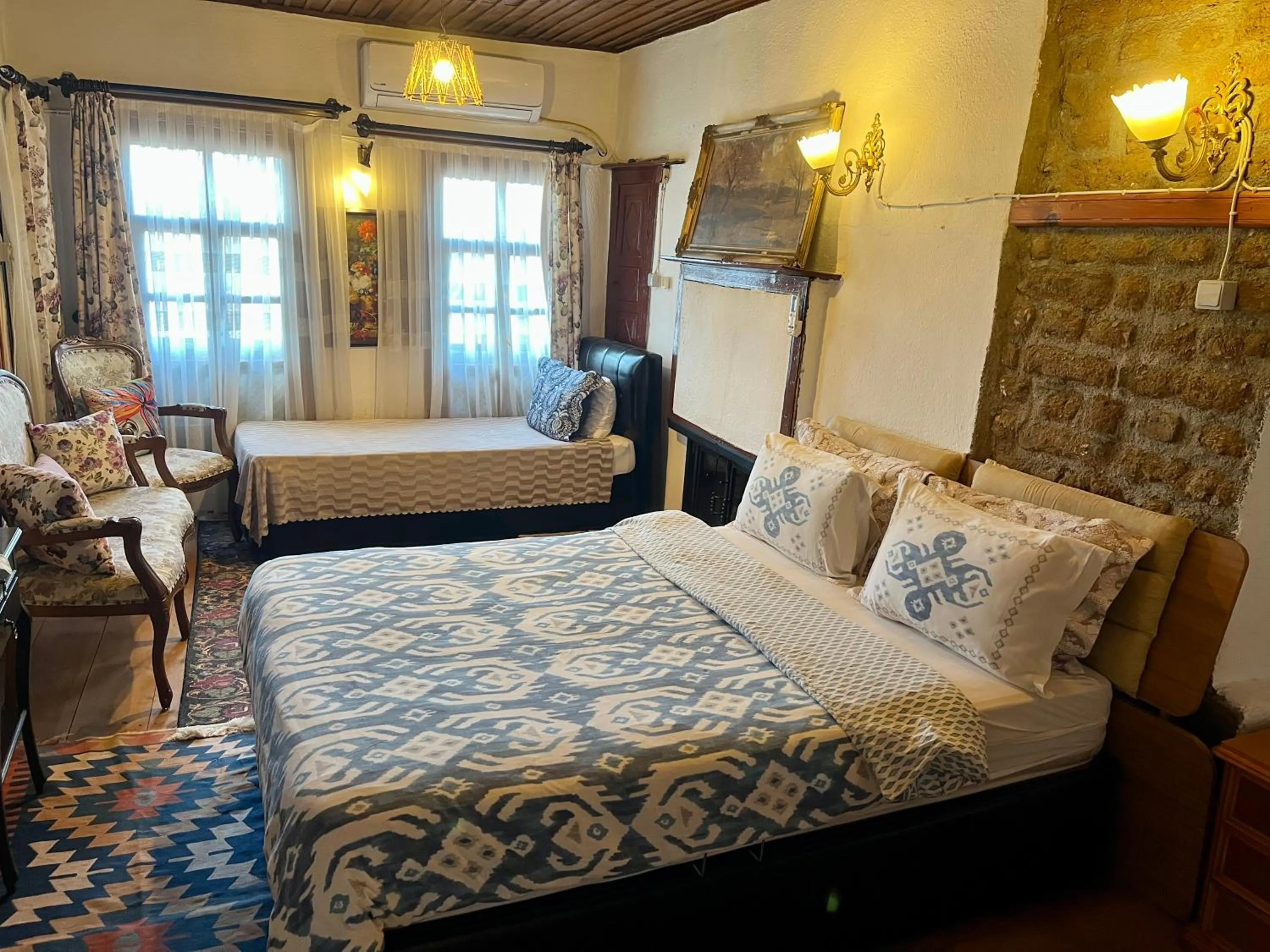 Bed in Mystic Konak