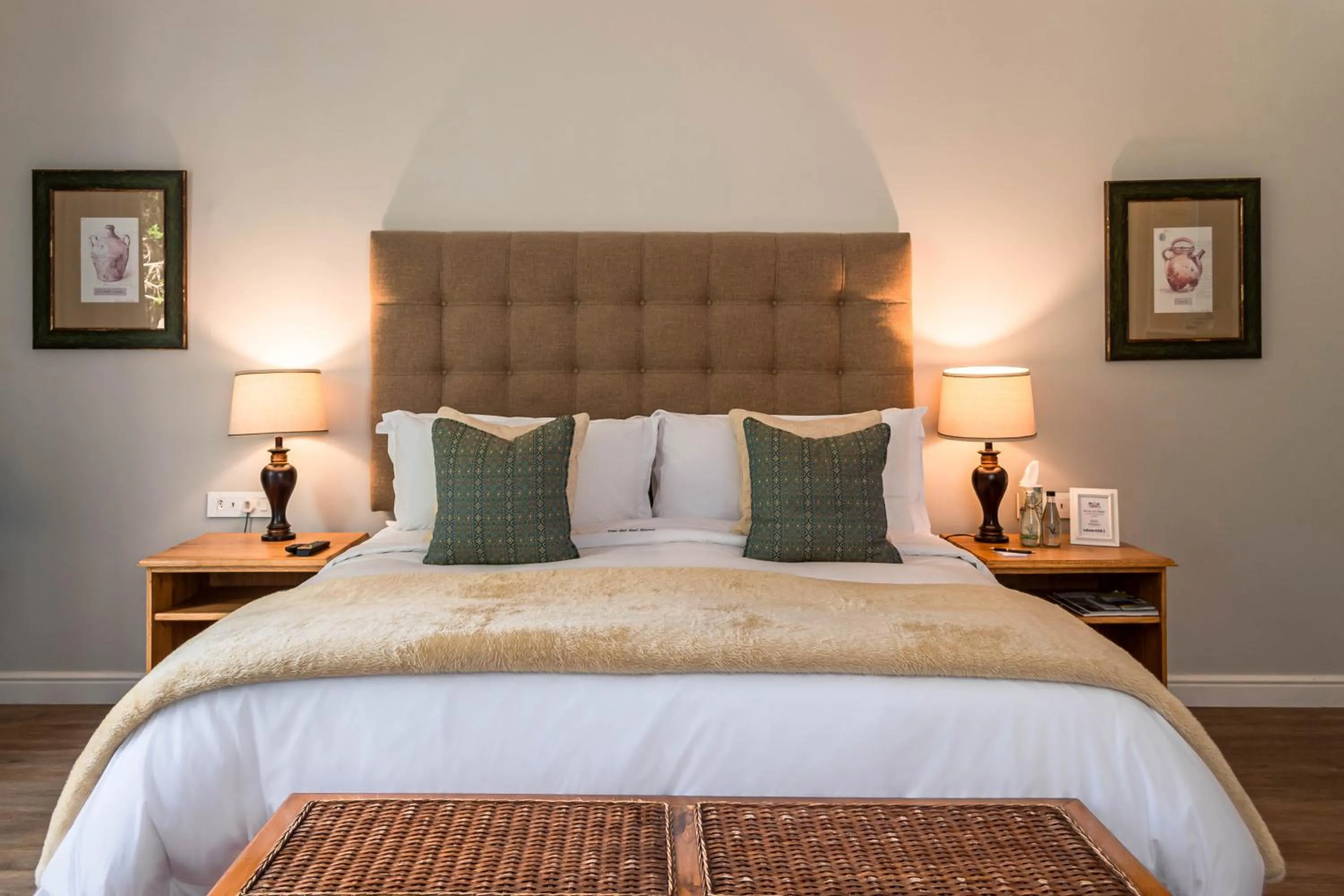 Bedroom, Bed in Van der Stel Manor