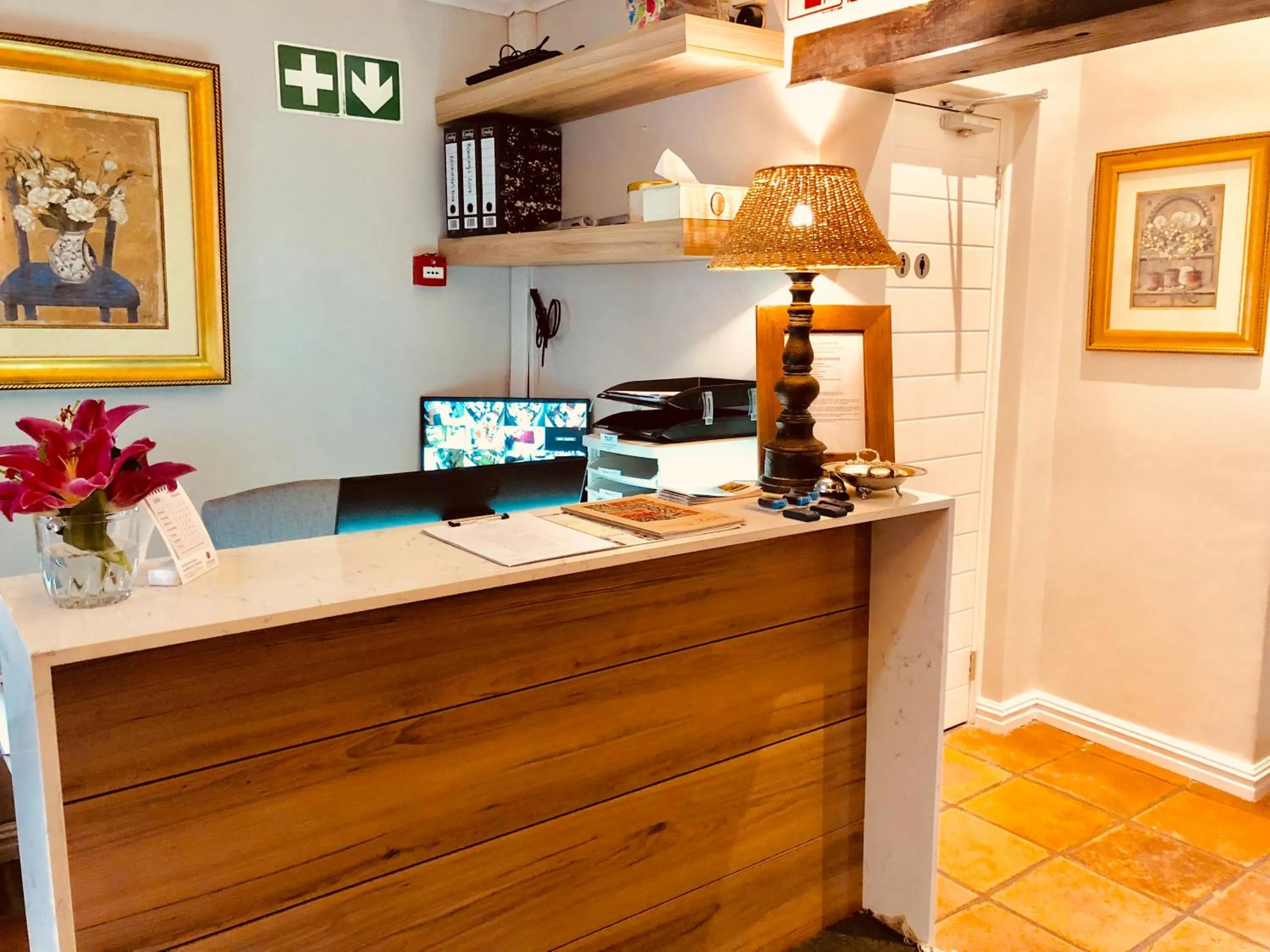 Lobby or reception in Van der Stel Manor