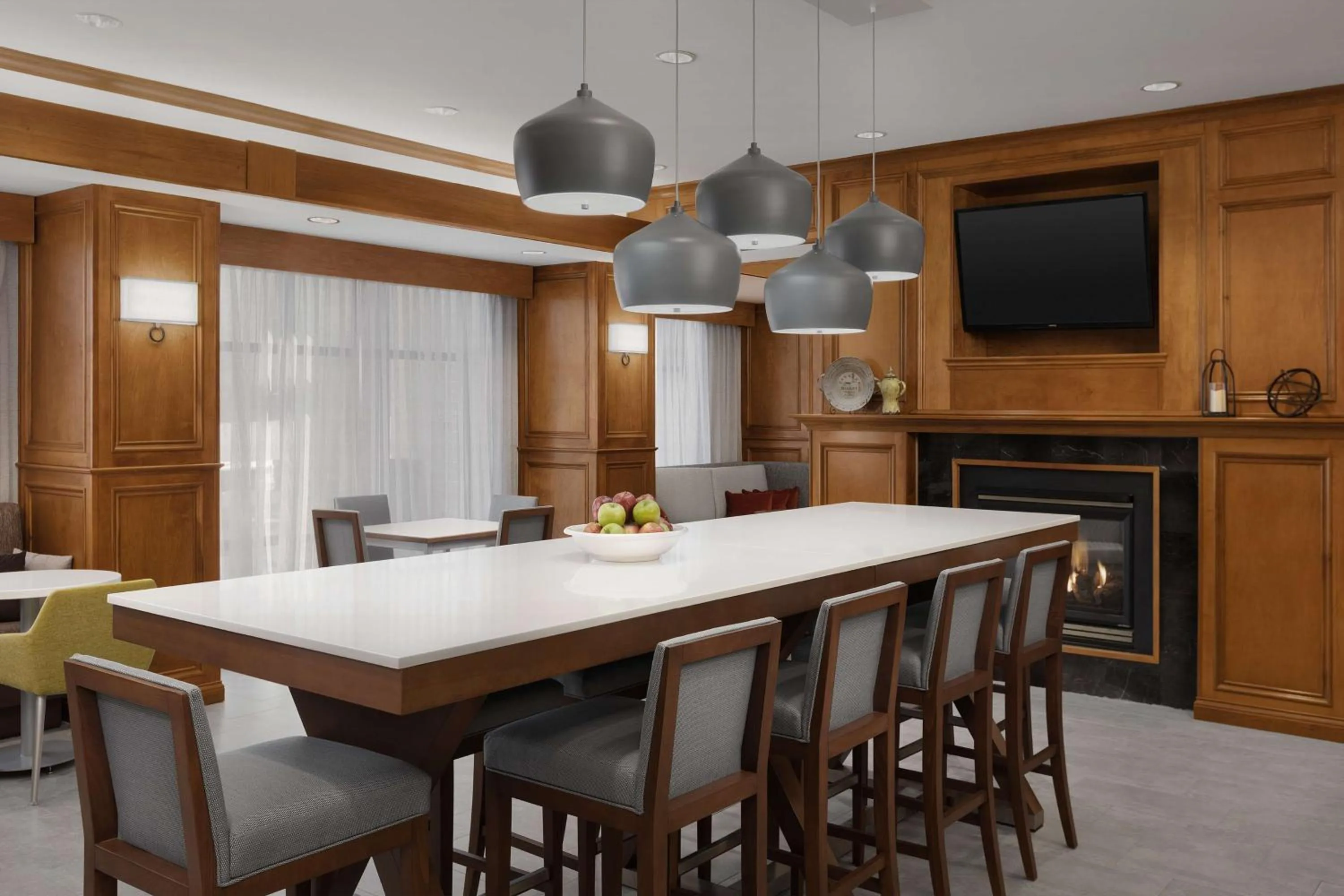 Lobby or reception in Hampton Inn Waterloo